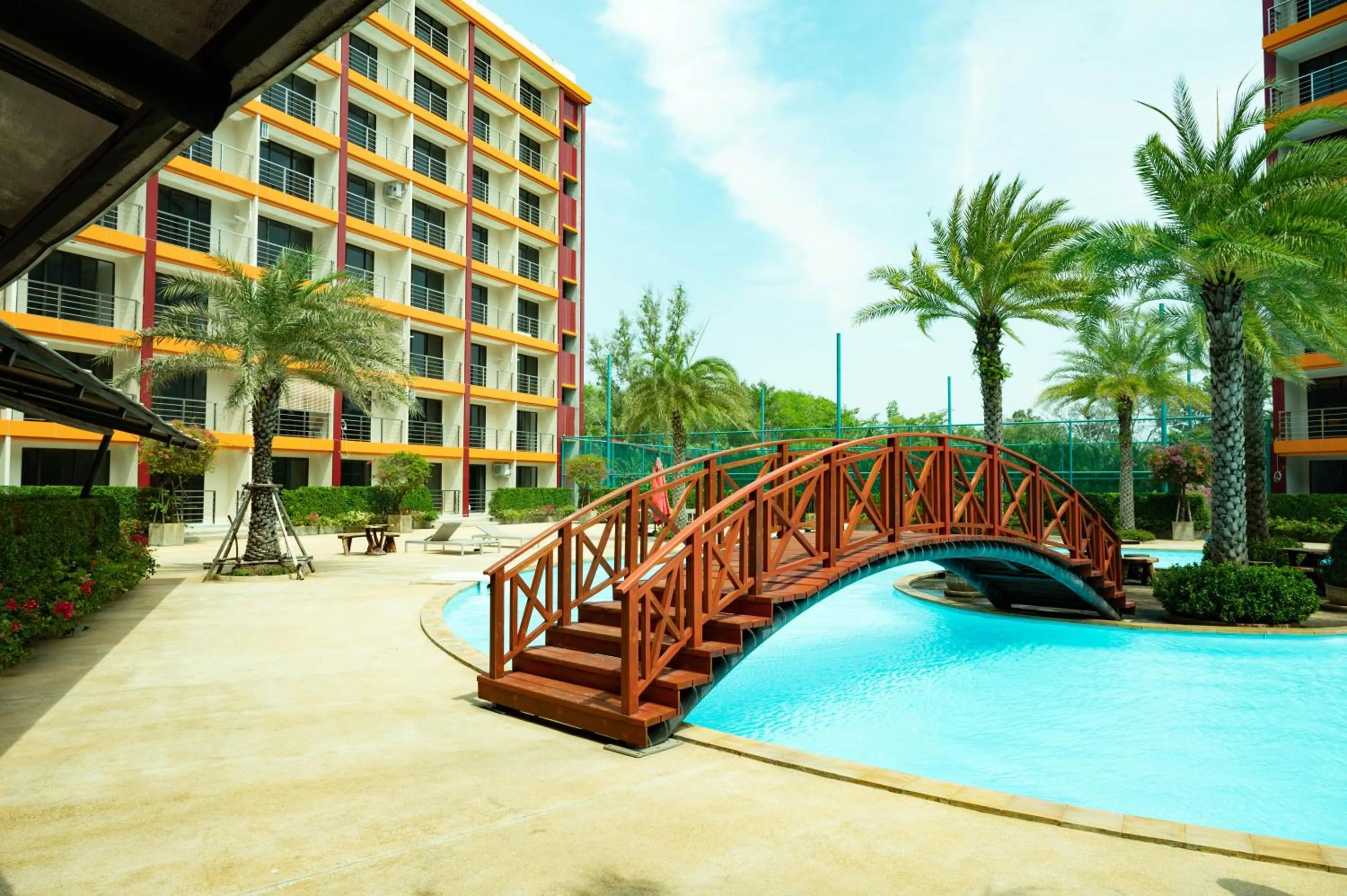 Balcony/Terrace in 777 Beach Condo Phuket