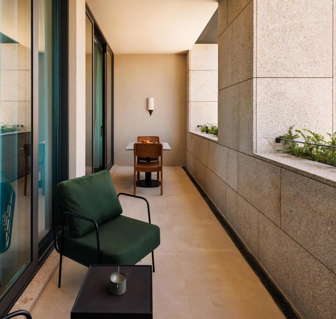 Balcony/Terrace in The Rebello Hotel & Spa - Small Luxury Hotels Of The World