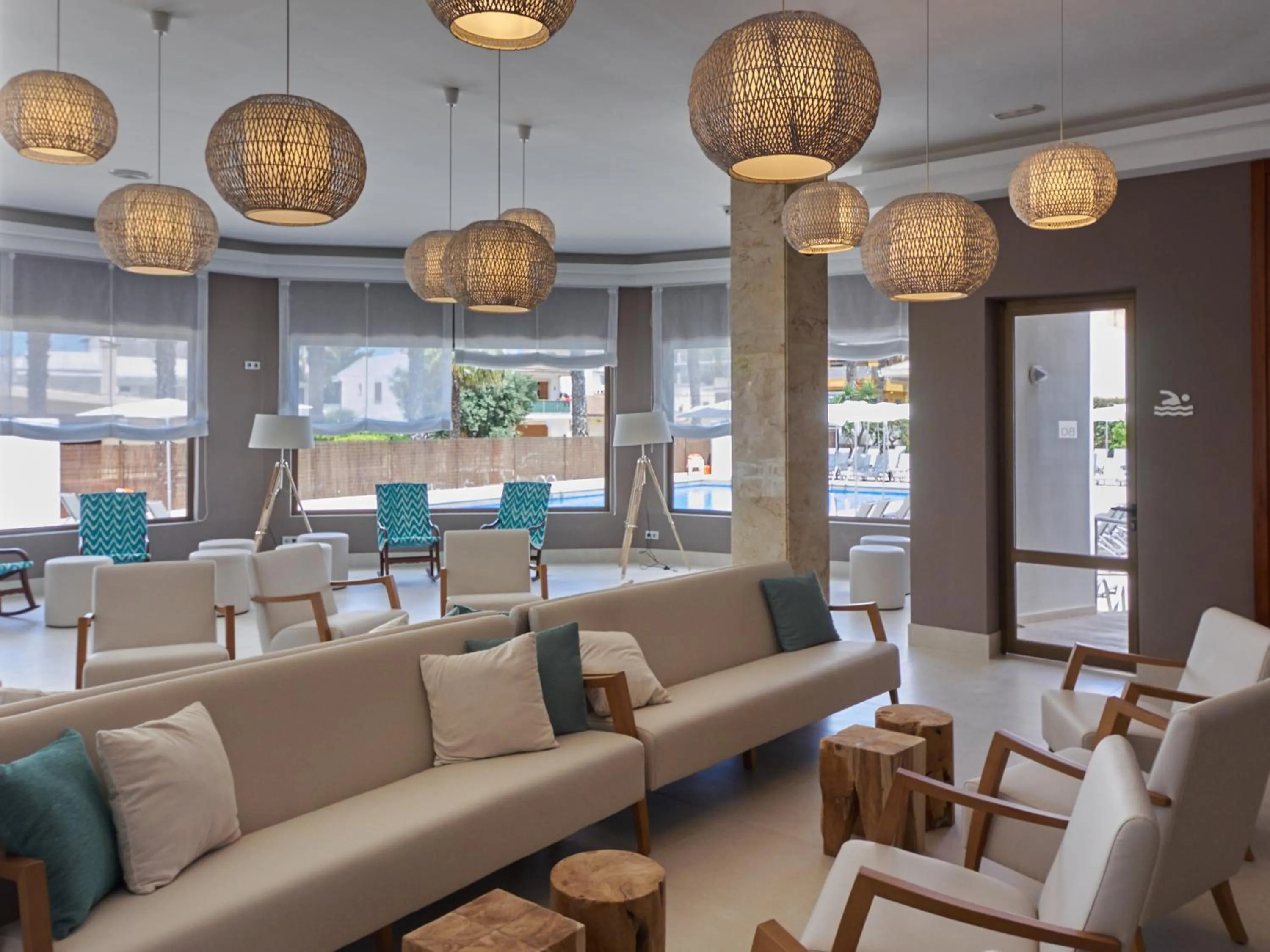 Lobby or reception in BQ Can Picafort Hotel