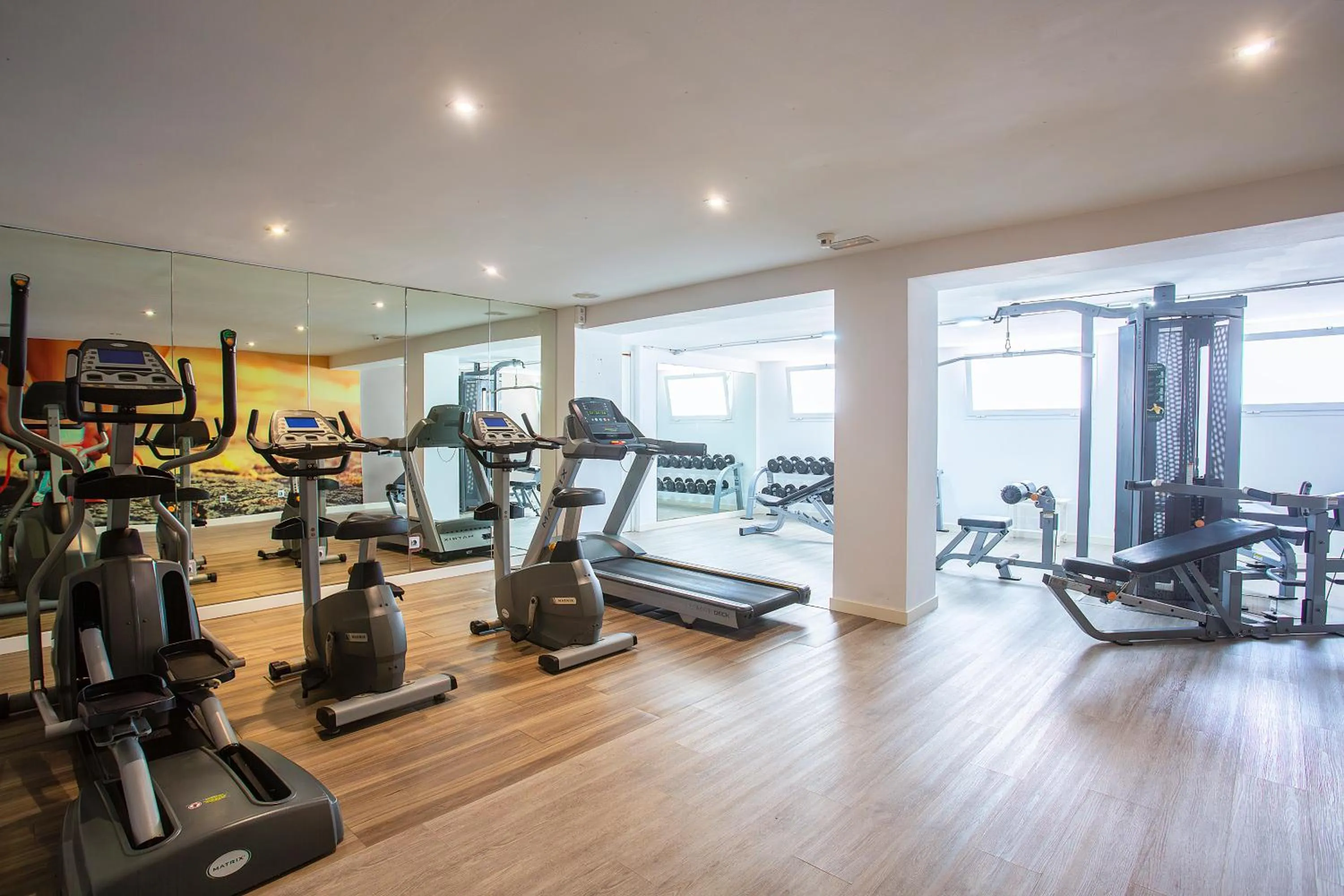 Fitness centre/facilities in BQ Can Picafort Hotel
