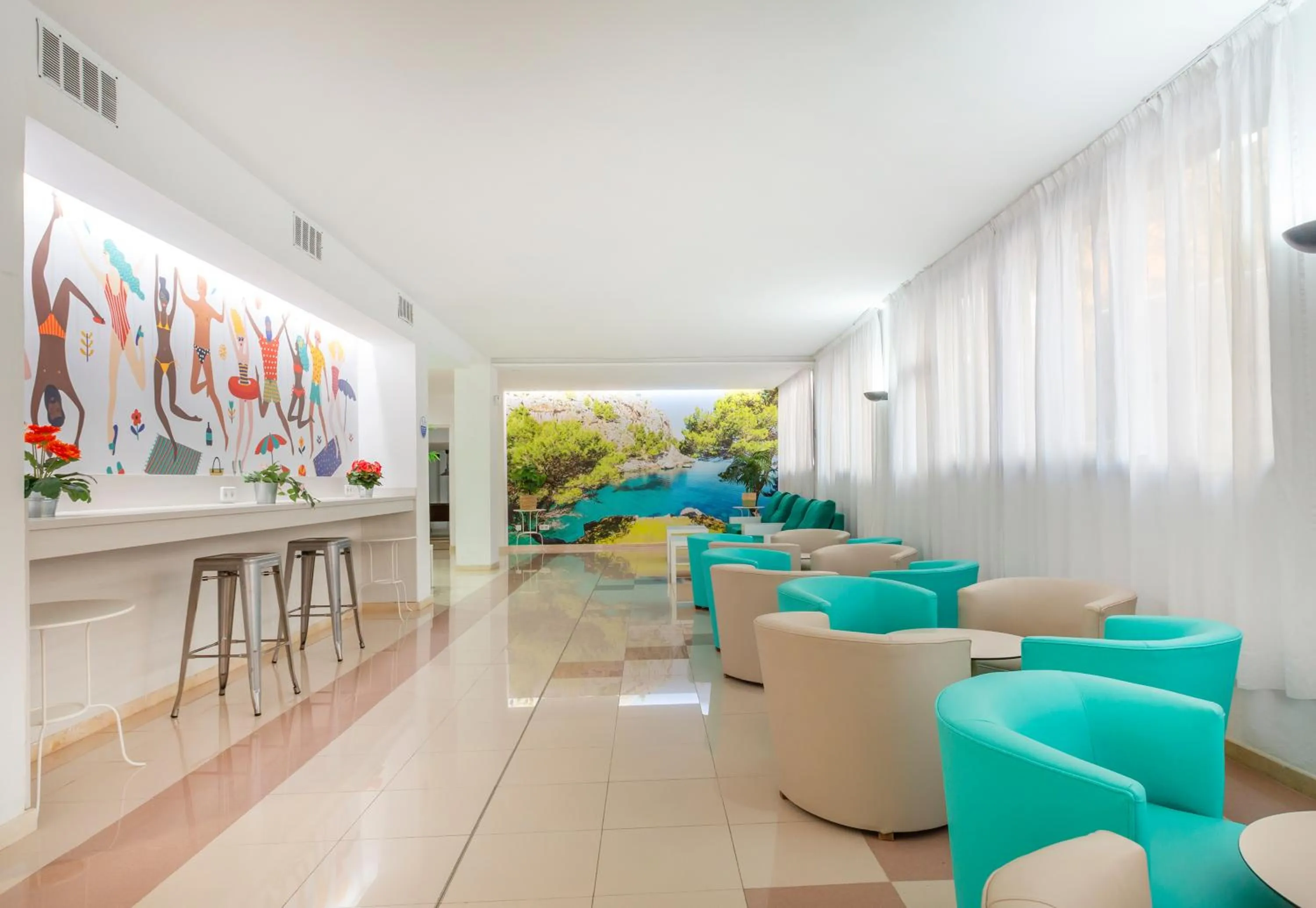 Lobby or reception in Hotel Kilimanjaro