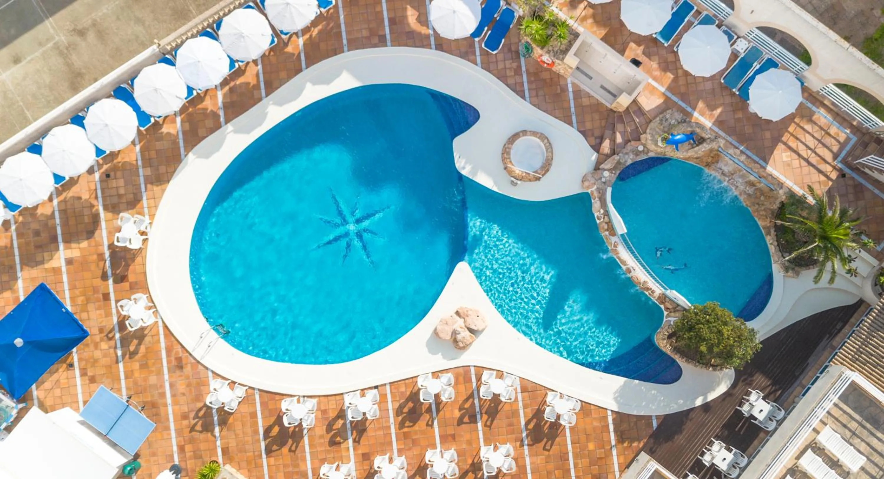 Bird's eye view in Hotel Kilimanjaro