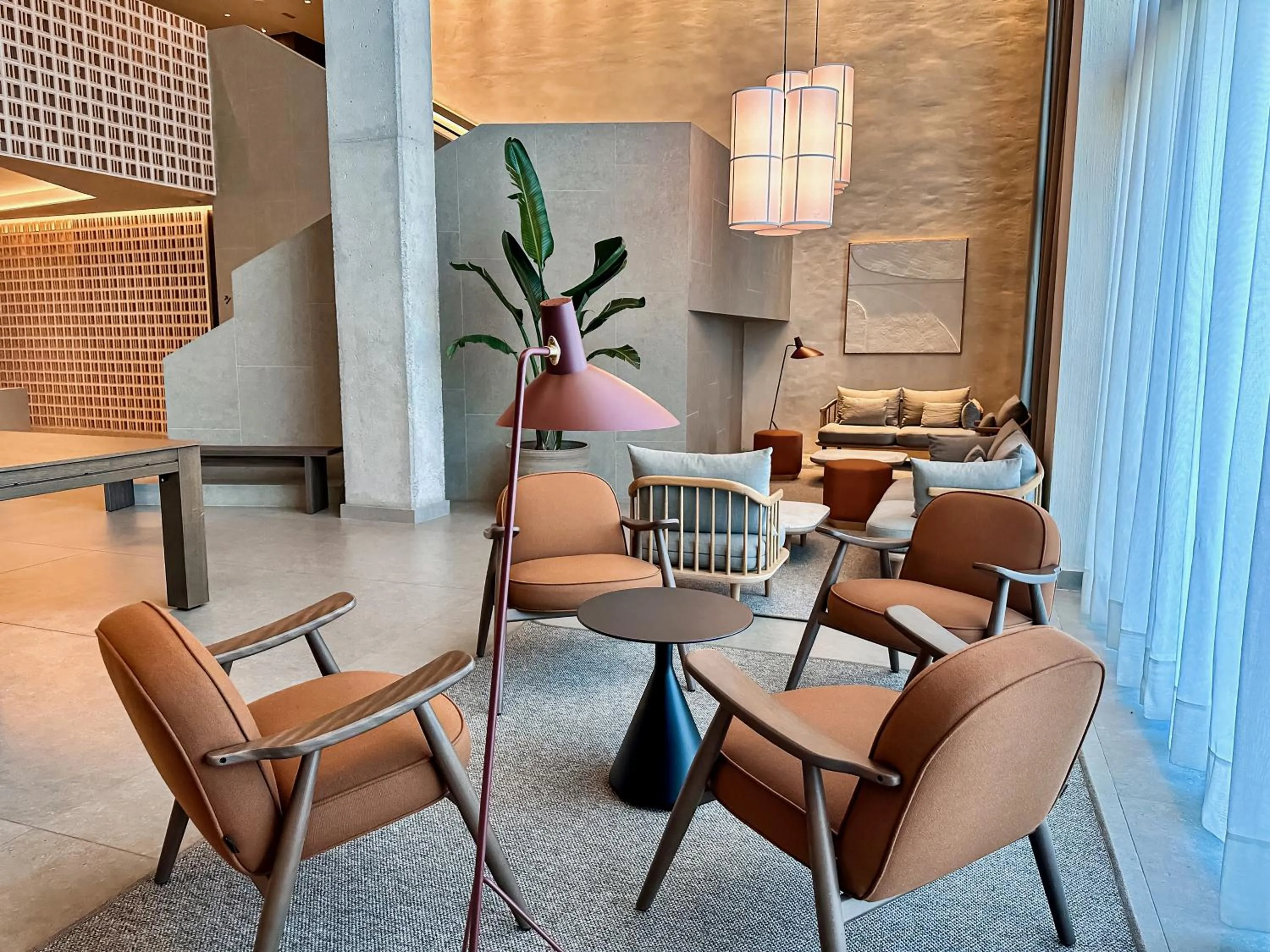 Lobby or reception in Silken Platja d'Aro