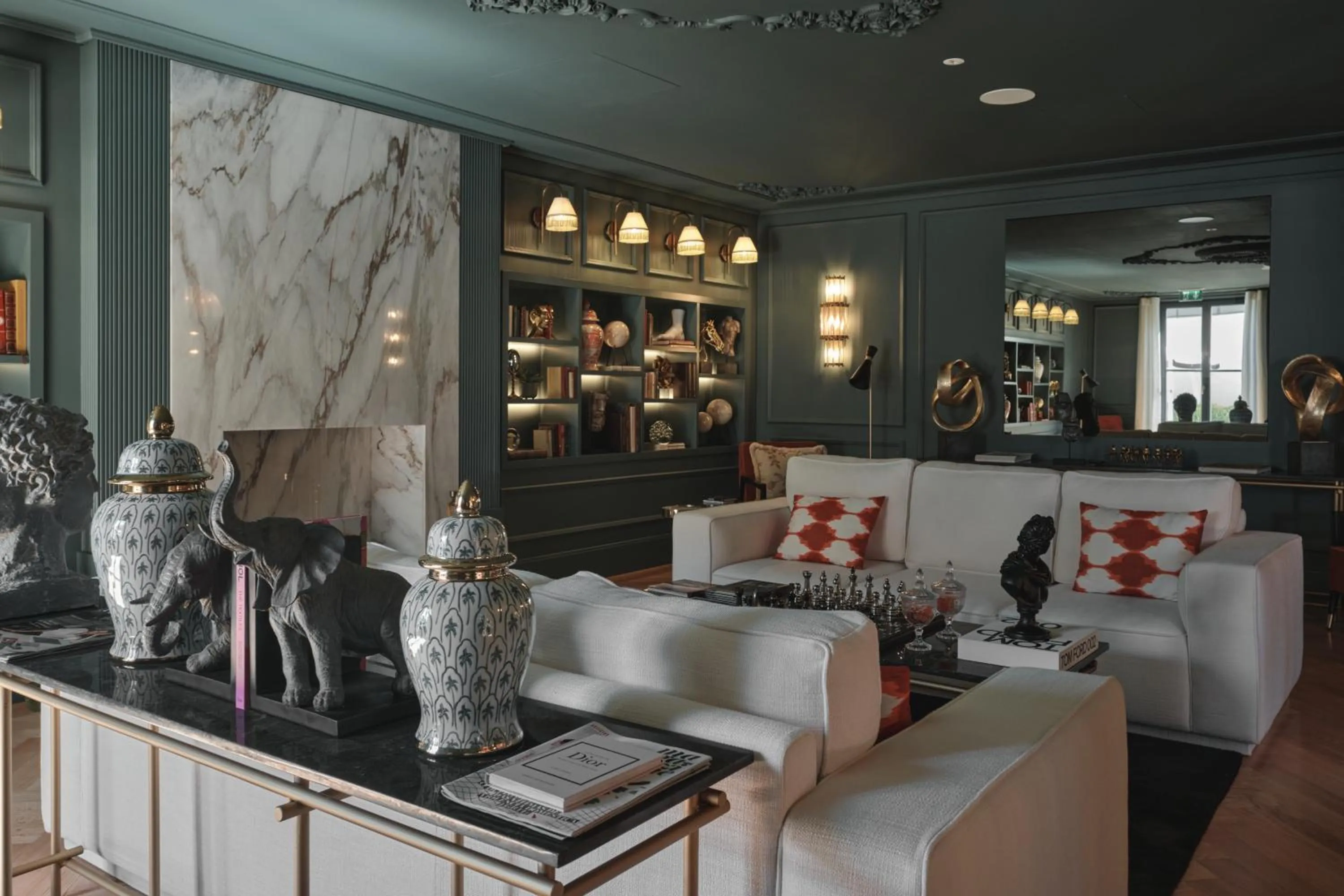 Living room in GA Palace Hotel & Spa, a XIXth-Century Villa