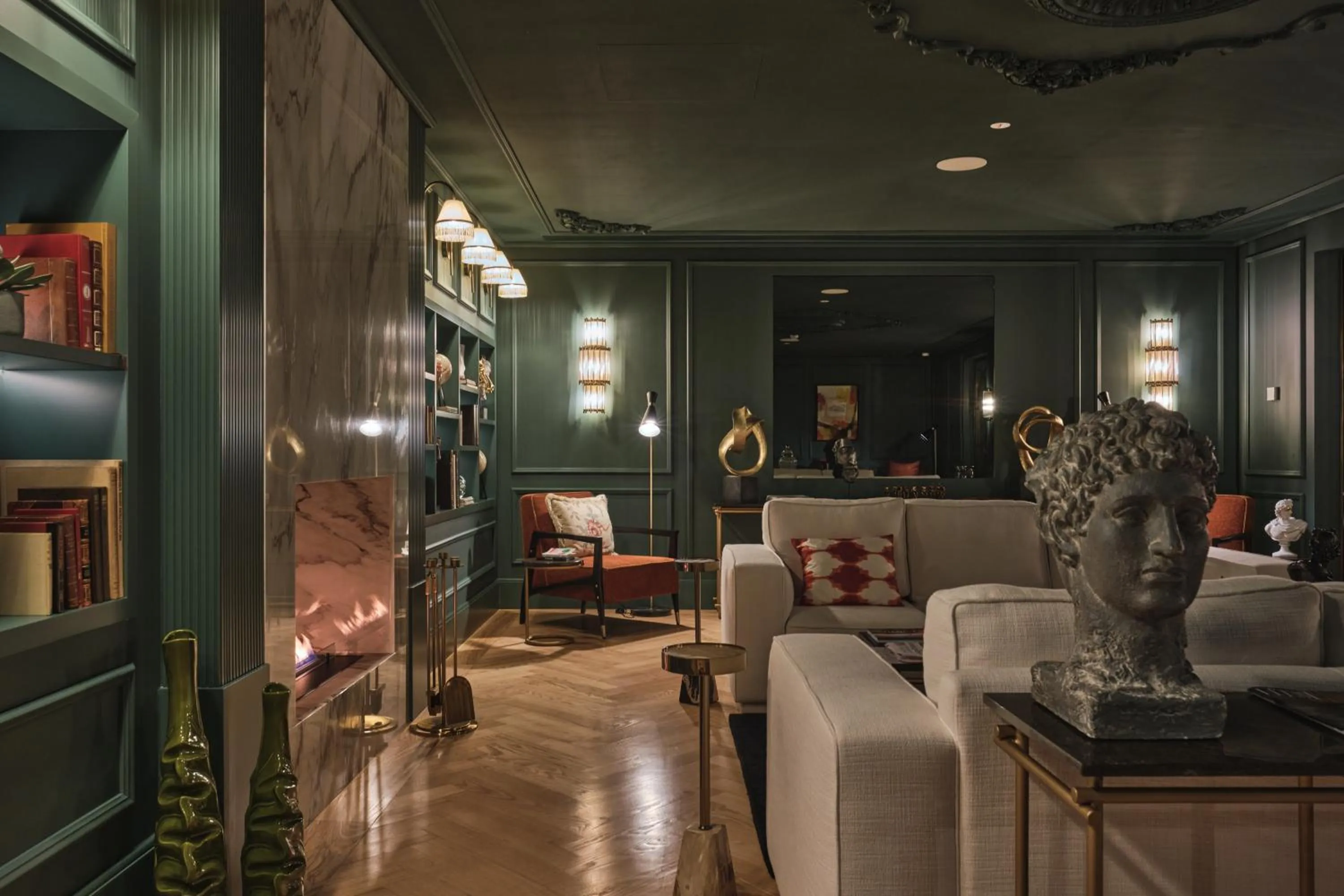 Living room in GA Palace Hotel & Spa, a XIXth-Century Villa