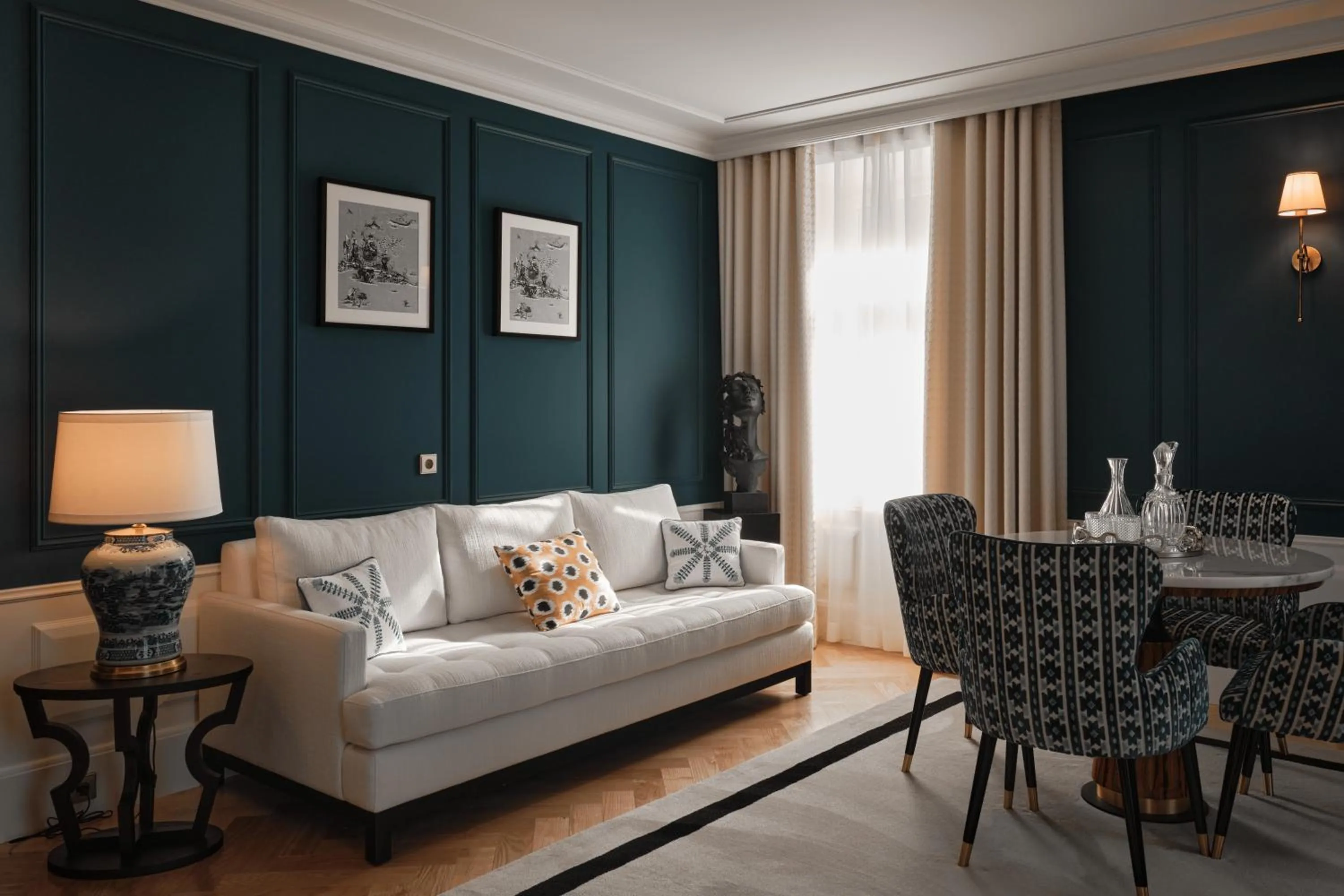 Living room in GA Palace Hotel & Spa, a XIXth-Century Villa