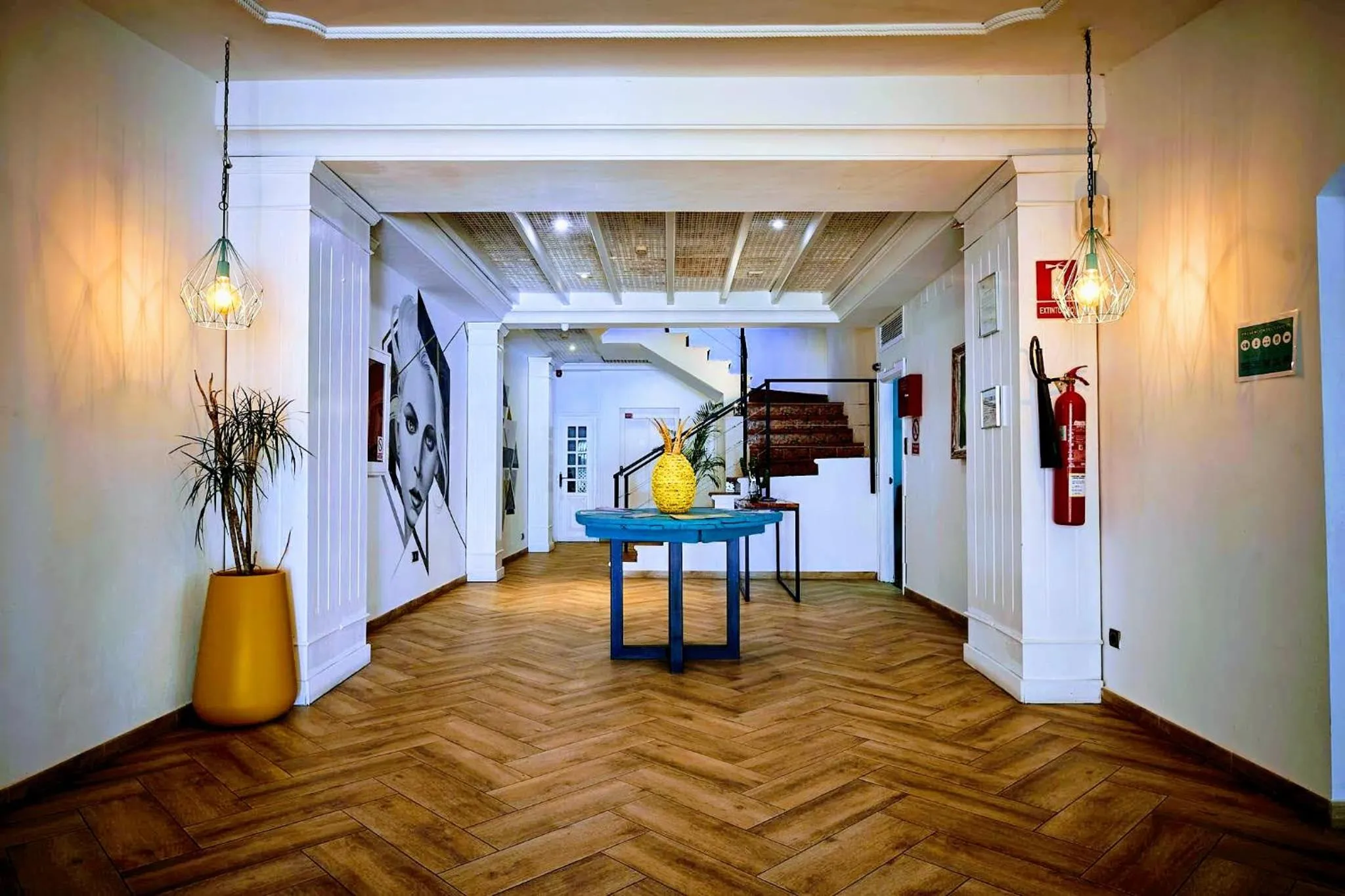 Lobby or reception in Hotel Ronda Valley