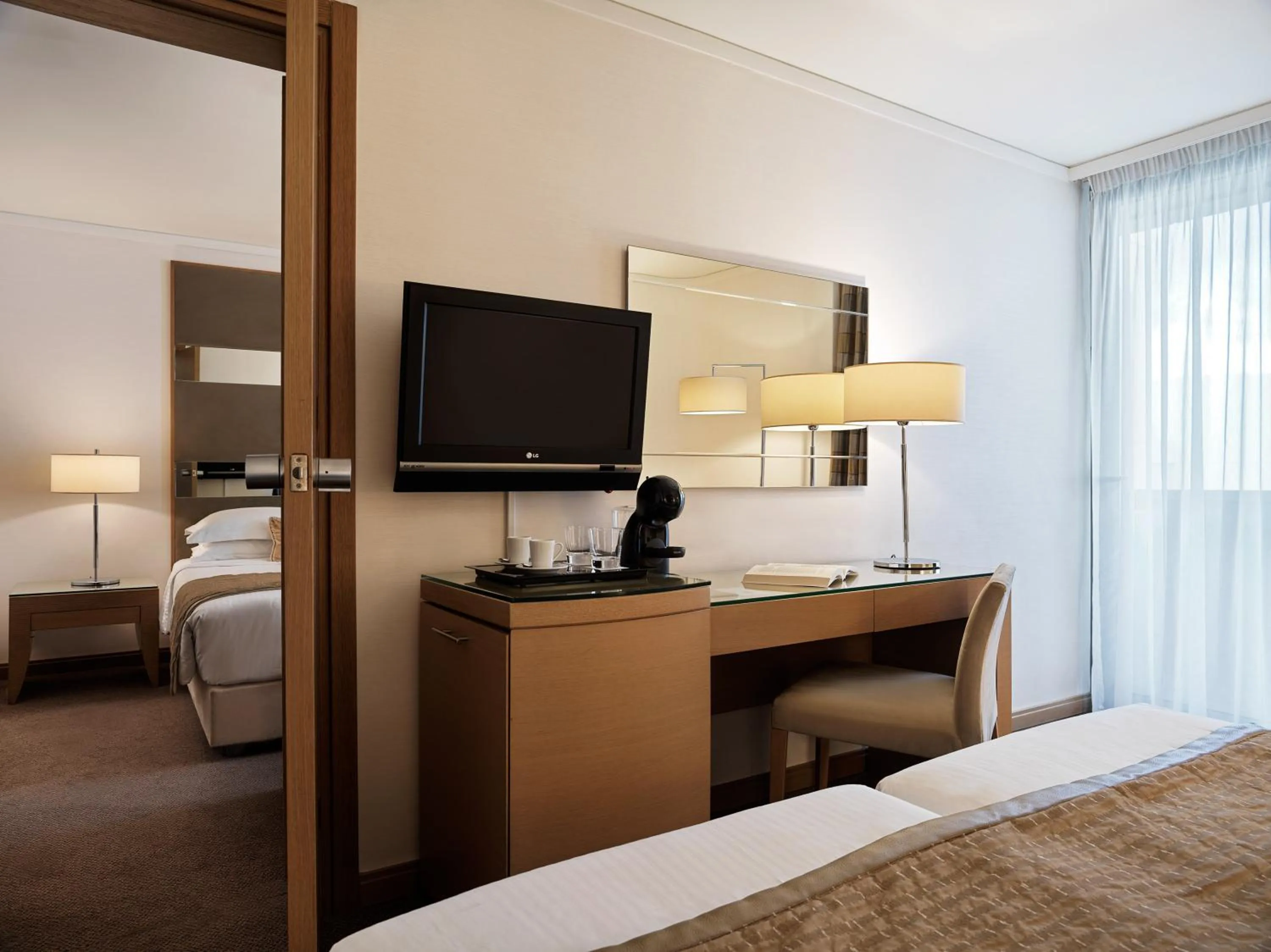 Photo of the whole room, Bed in Galaxy Iraklio Hotel