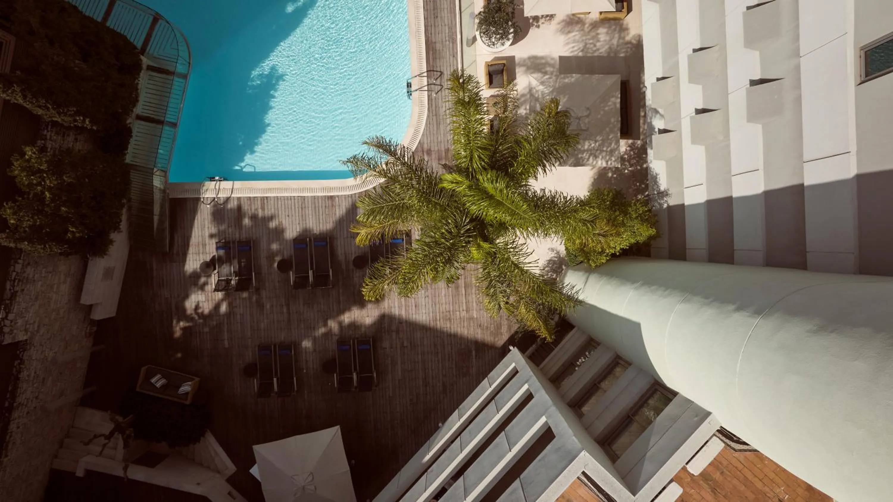 Pool view in Galaxy Iraklio Hotel