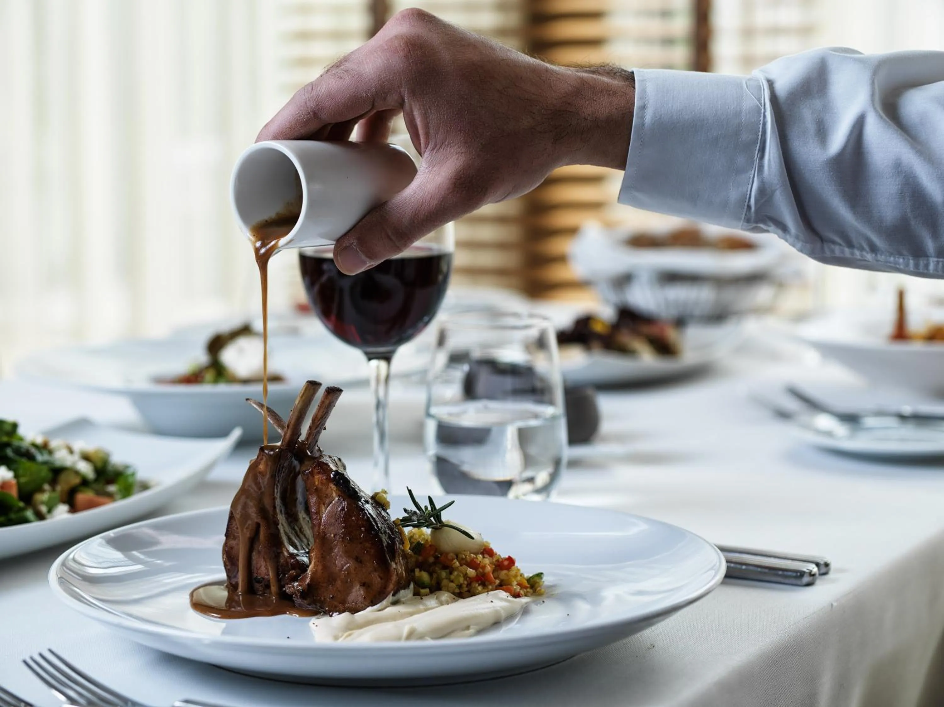 Food and drinks in Galaxy Iraklio Hotel