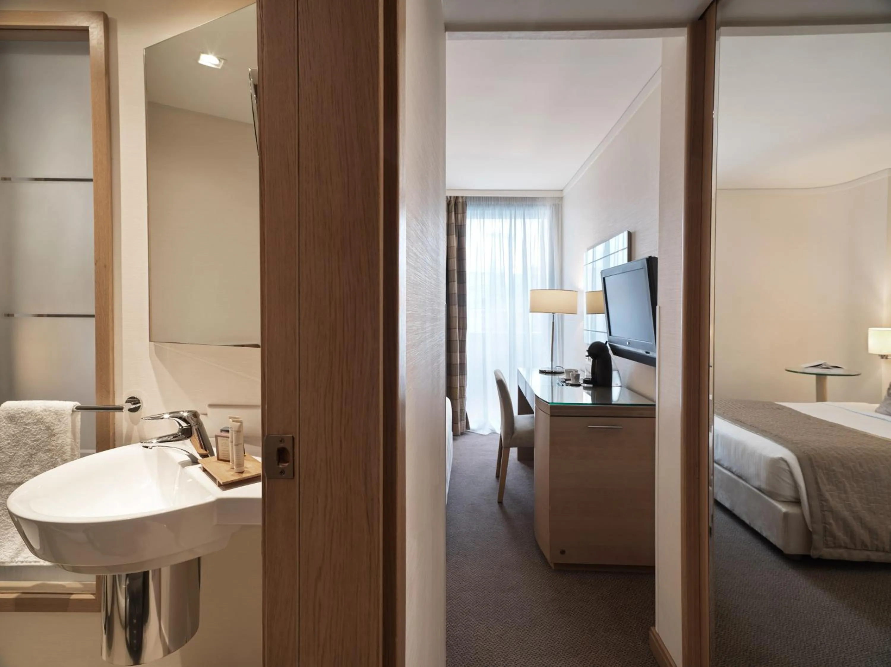 Photo of the whole room, Bed in Galaxy Iraklio Hotel