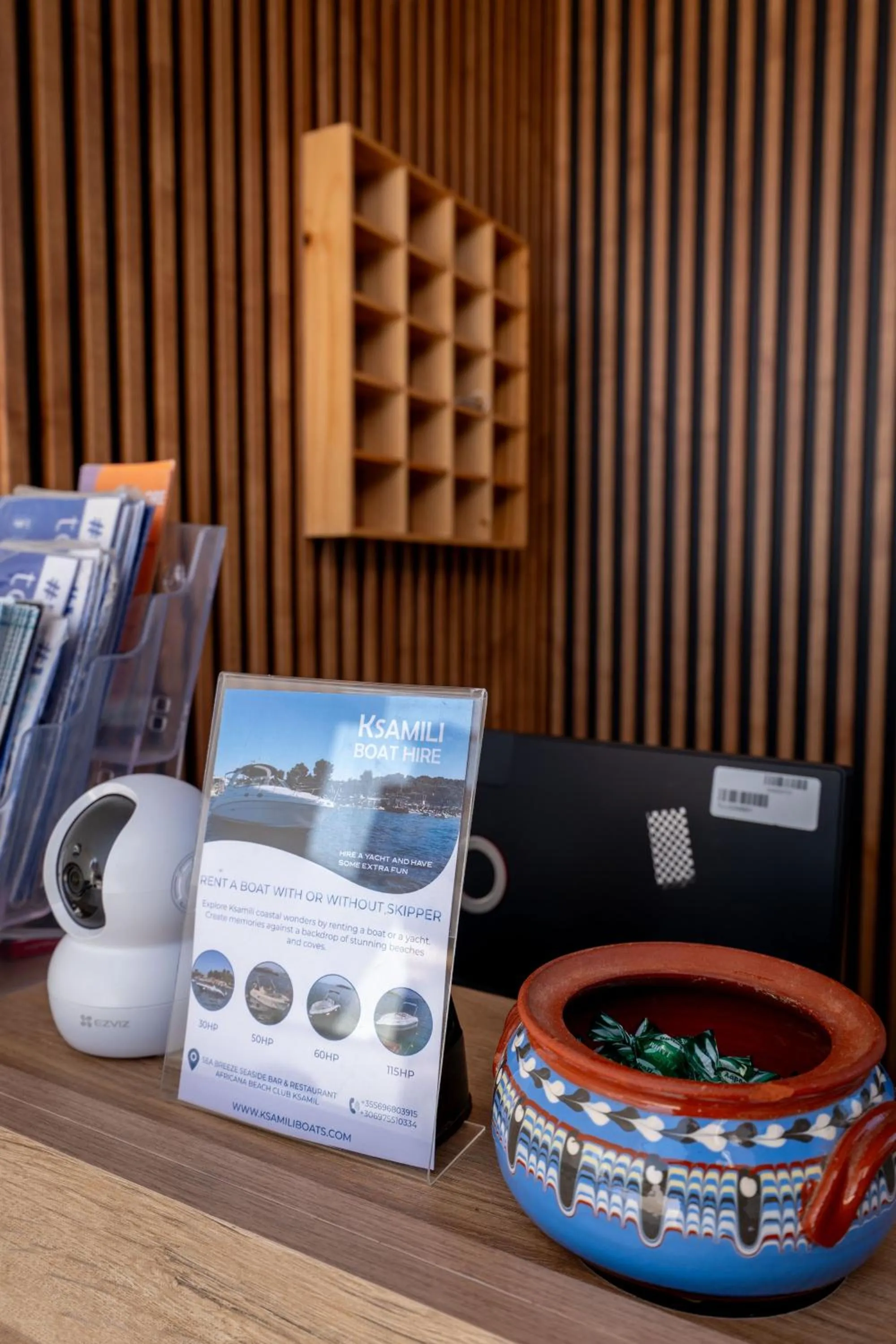 Lobby or reception in Monel Hotel