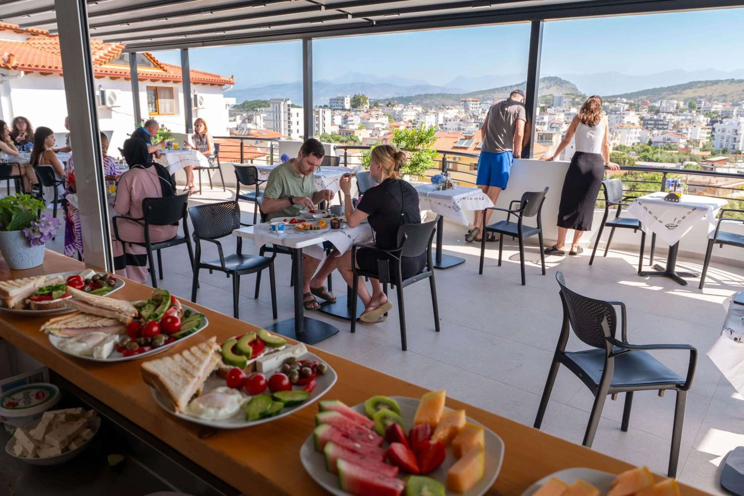 People in Monel Hotel