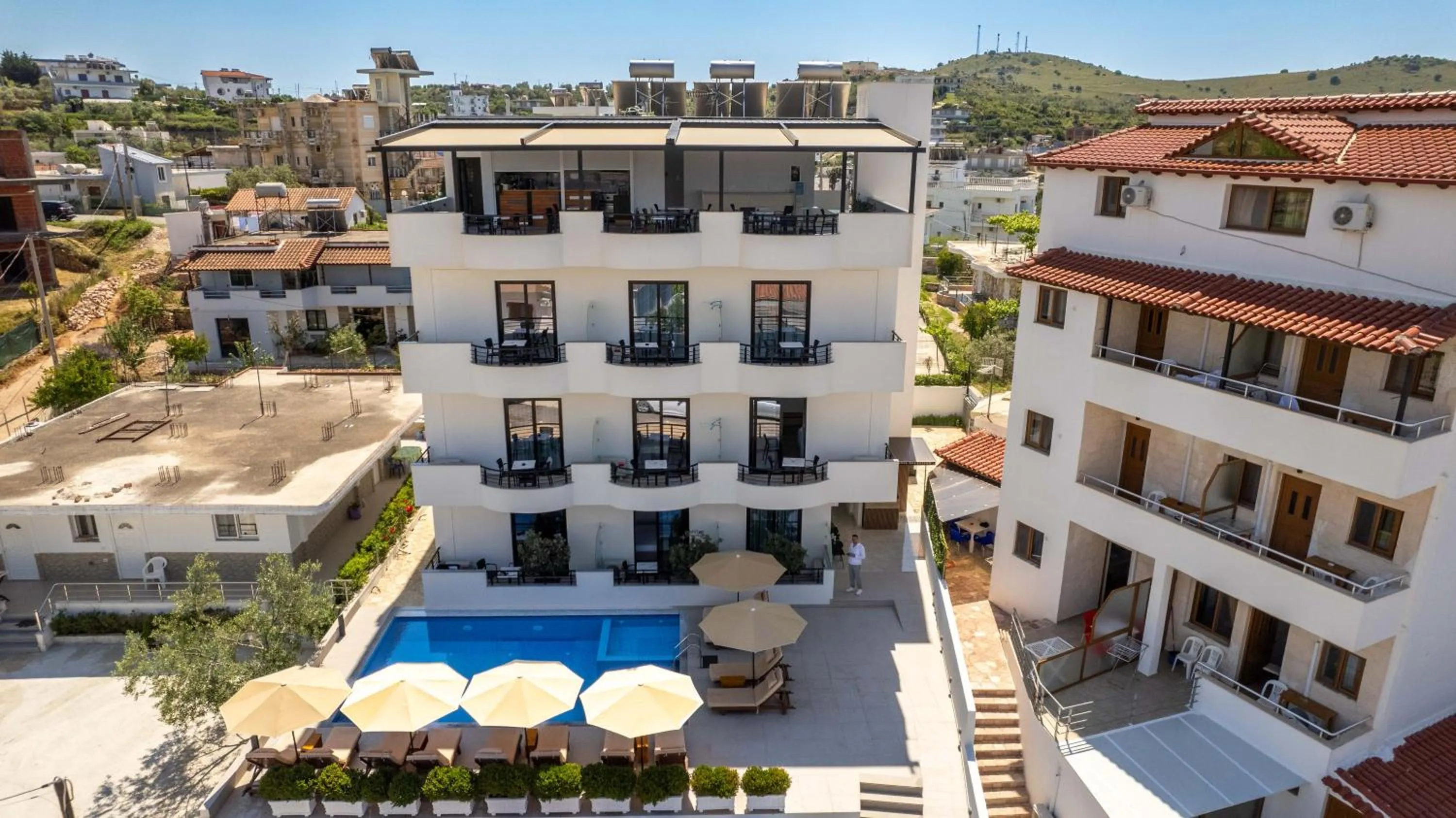 Property building in Monel Hotel