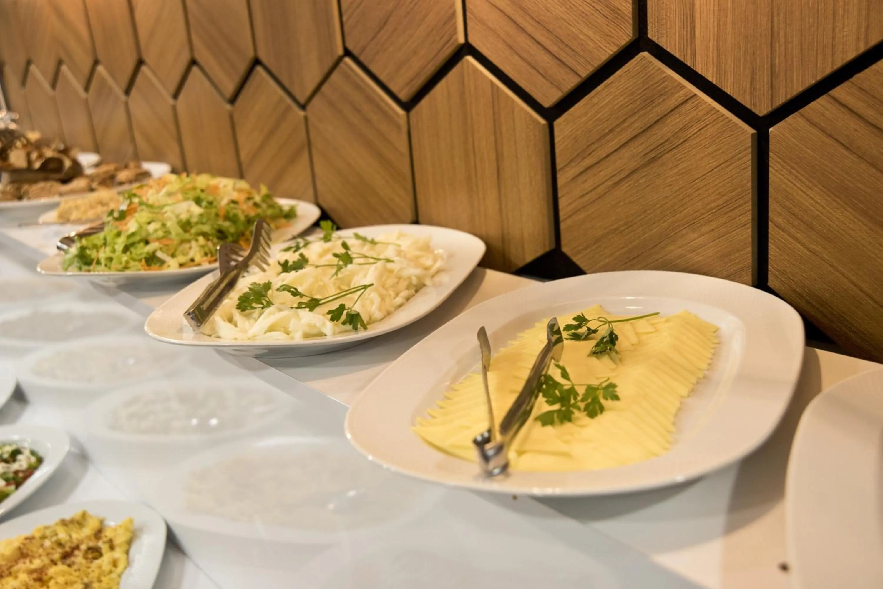 Buffet breakfast in Nova City Hotel