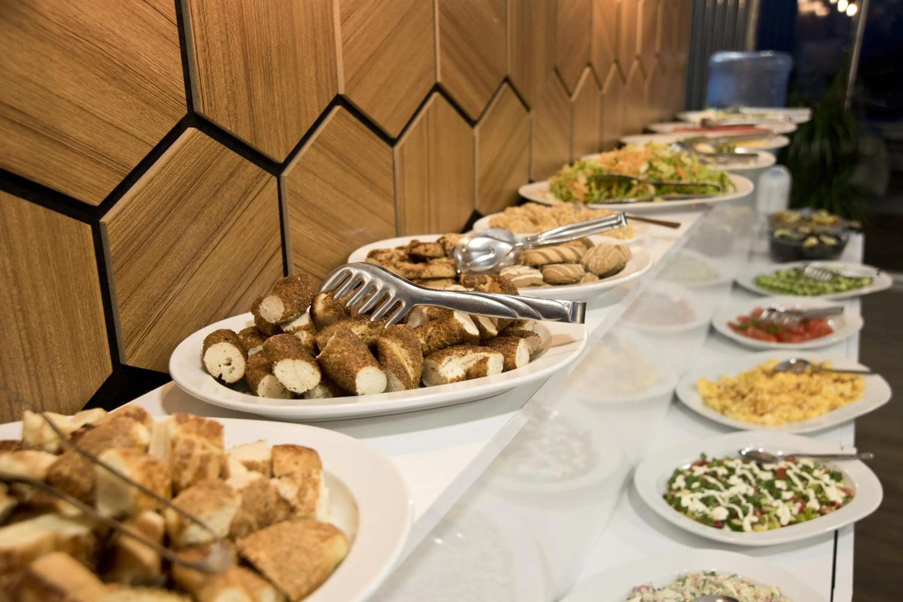 Buffet breakfast in Nova City Hotel