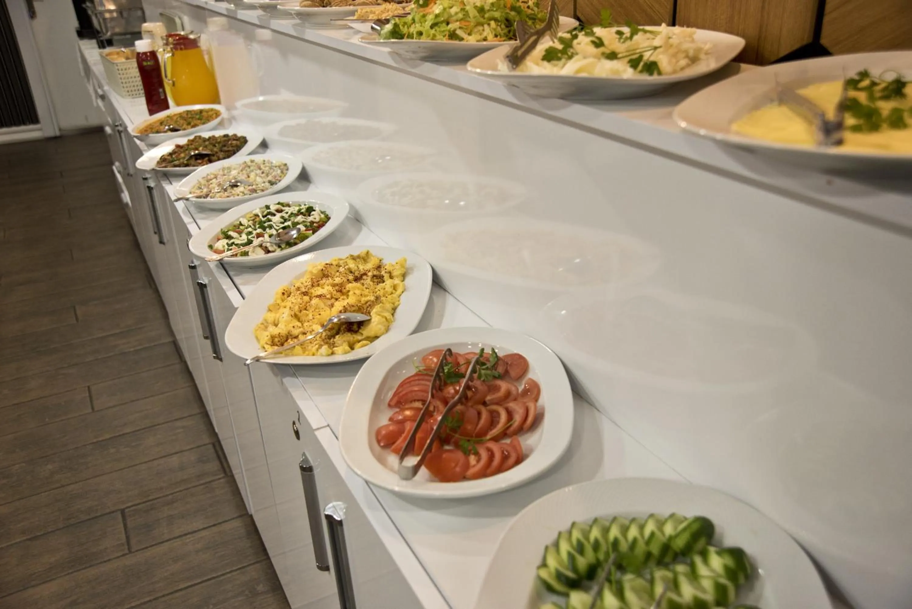 Buffet breakfast in Nova City Hotel