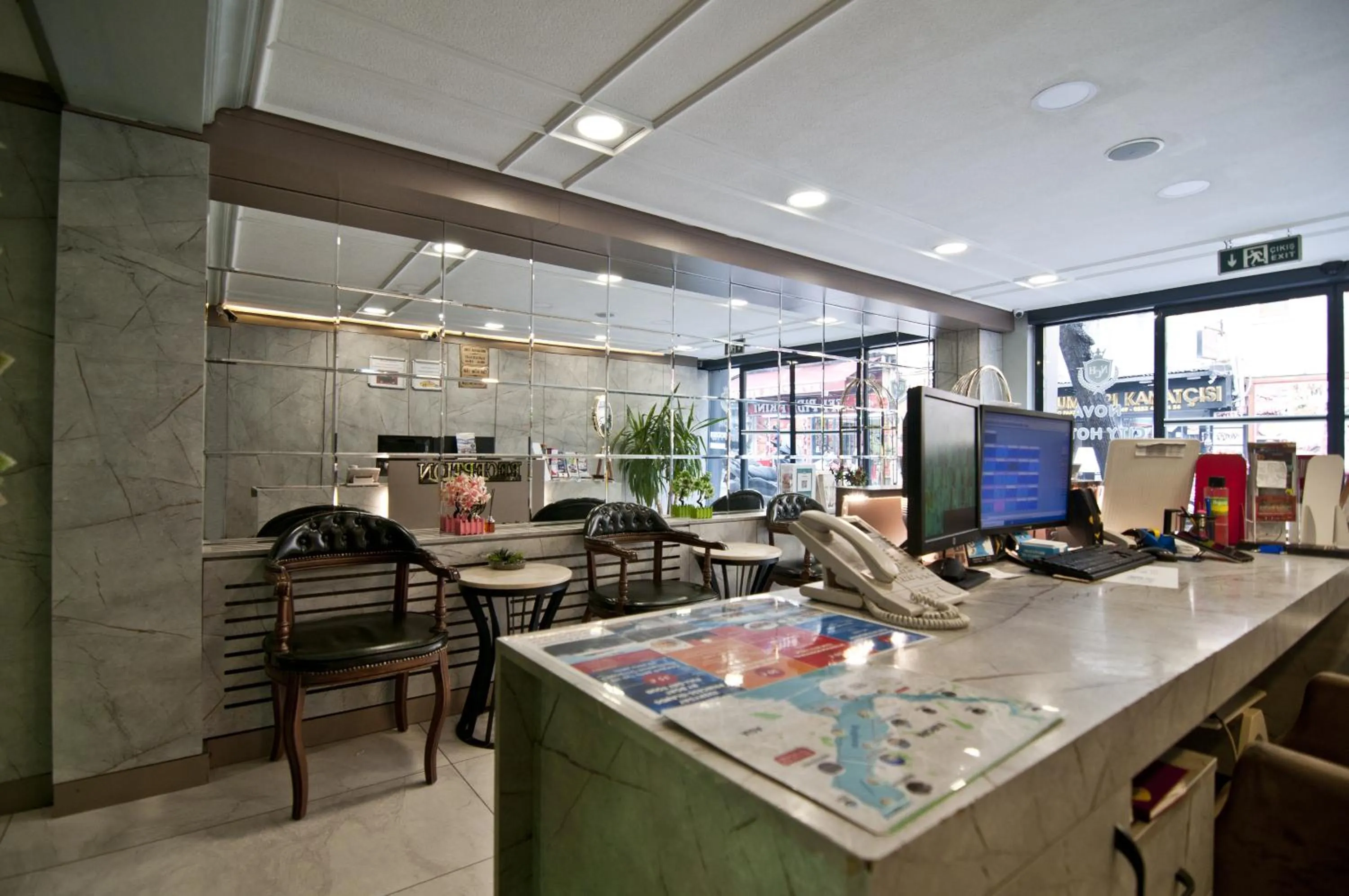 Lobby or reception in Nova City Hotel