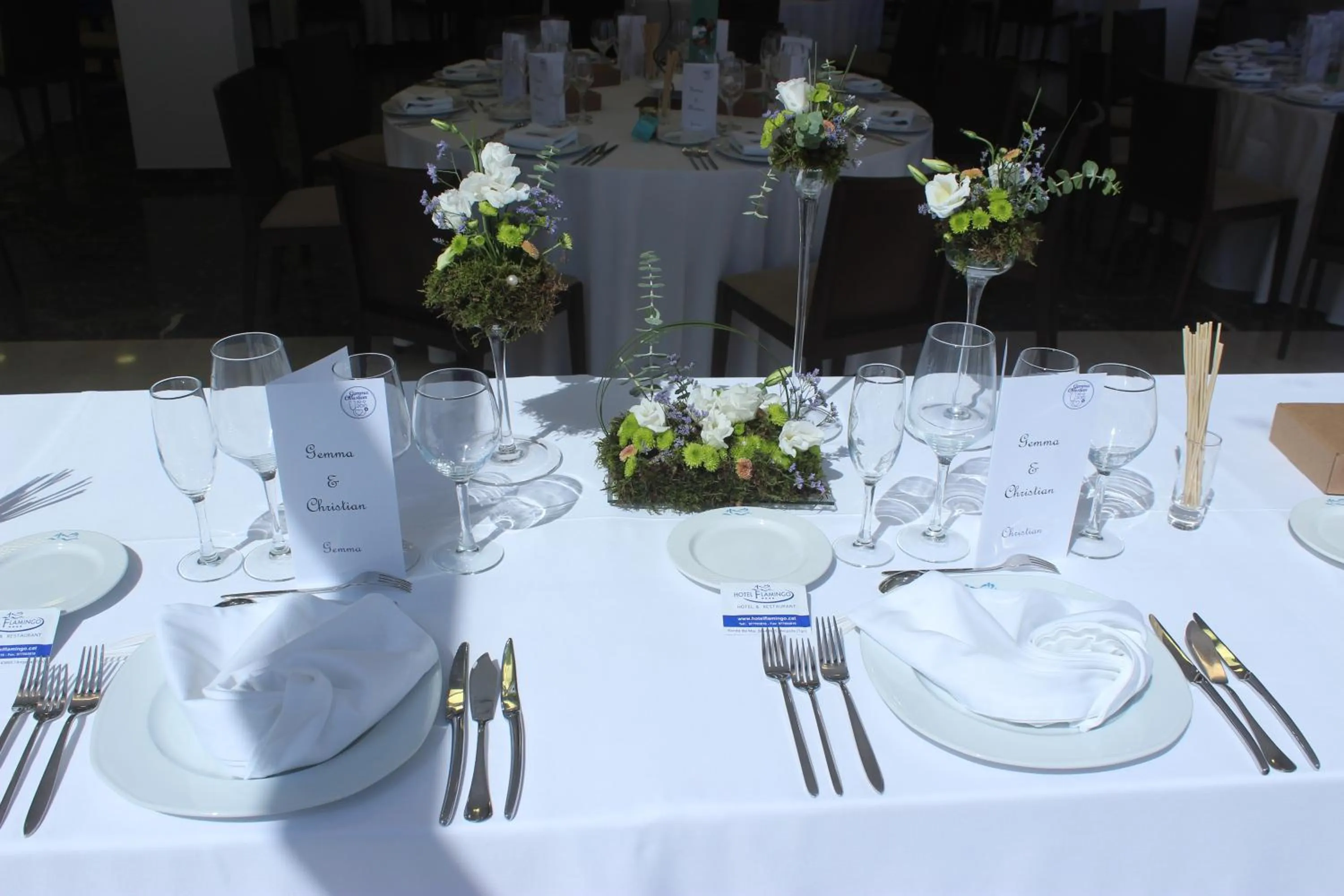 Restaurant/places to eat in Hotel Flamingo