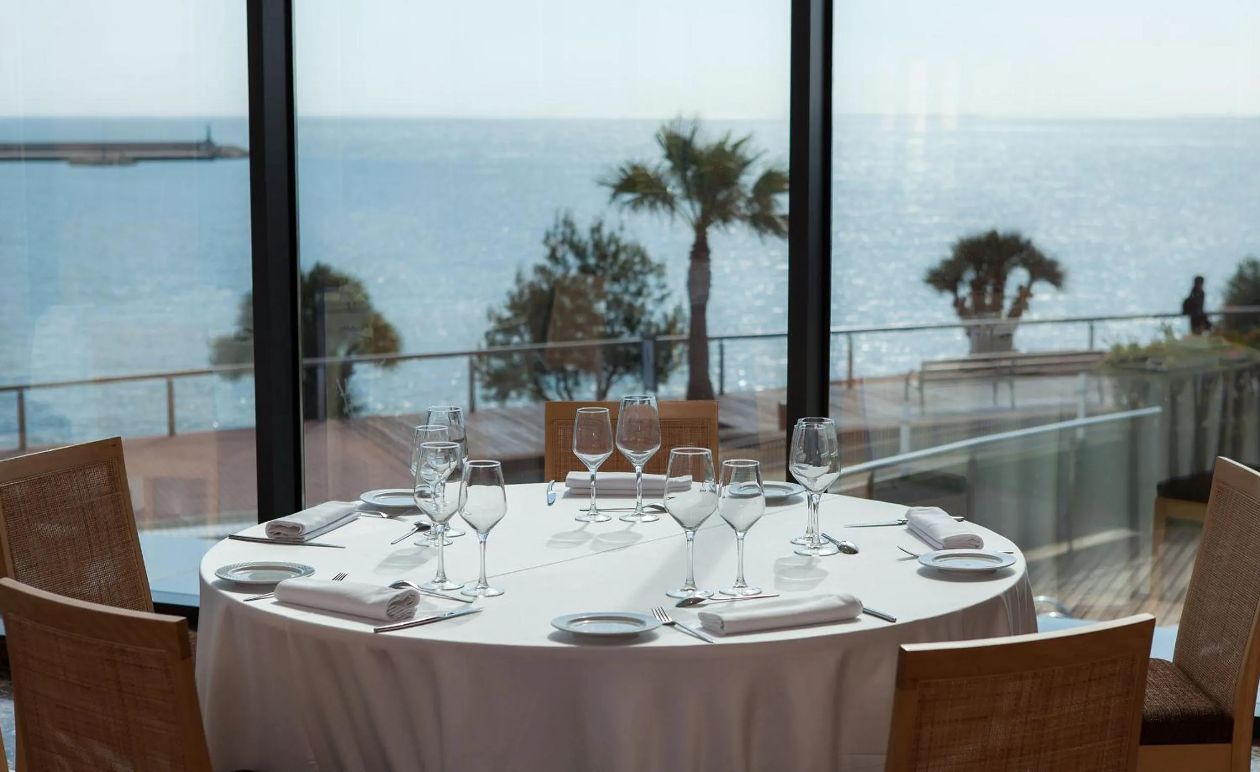 Restaurant/places to eat in Hotel Flamingo