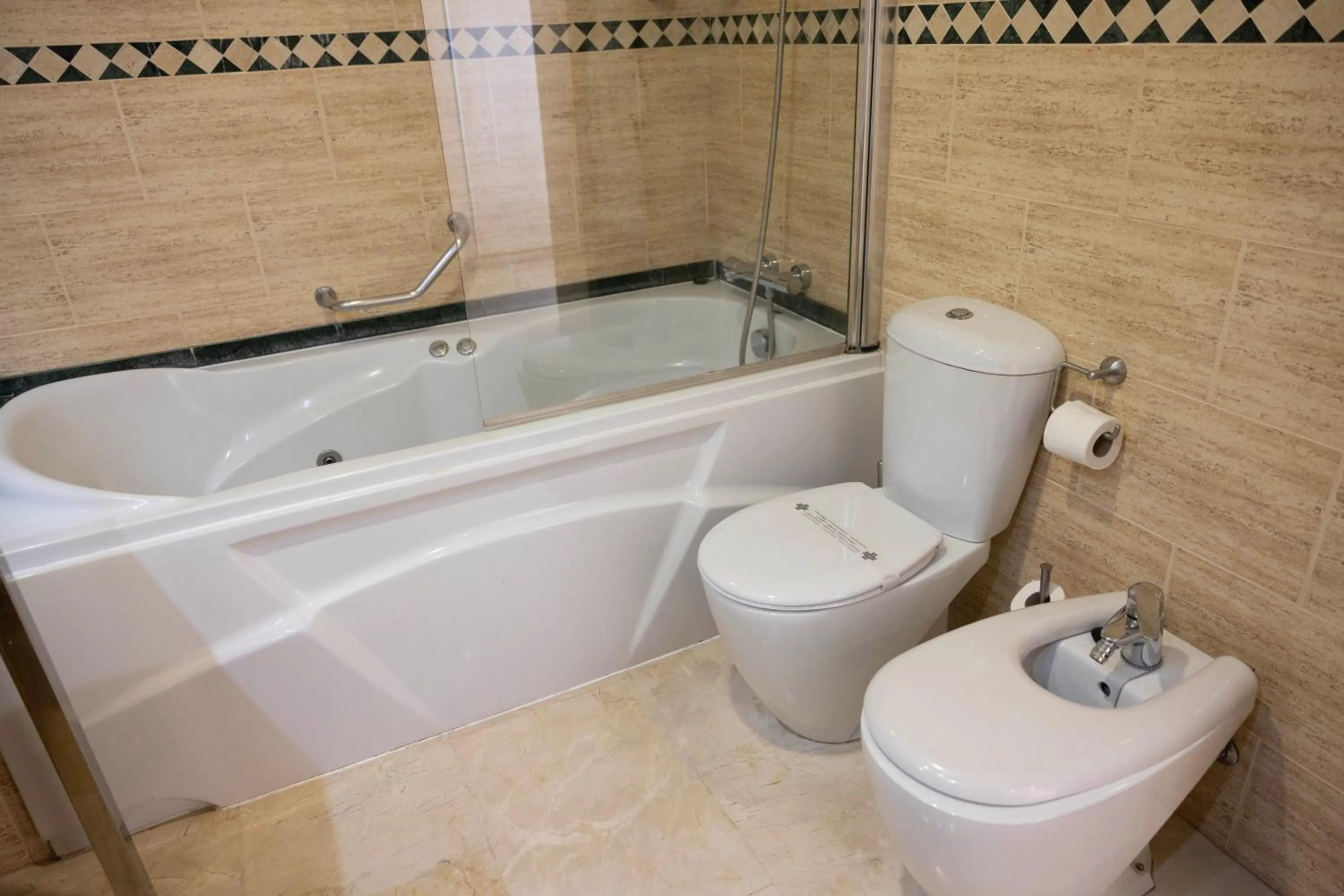 Bathroom in Hotel Flamingo