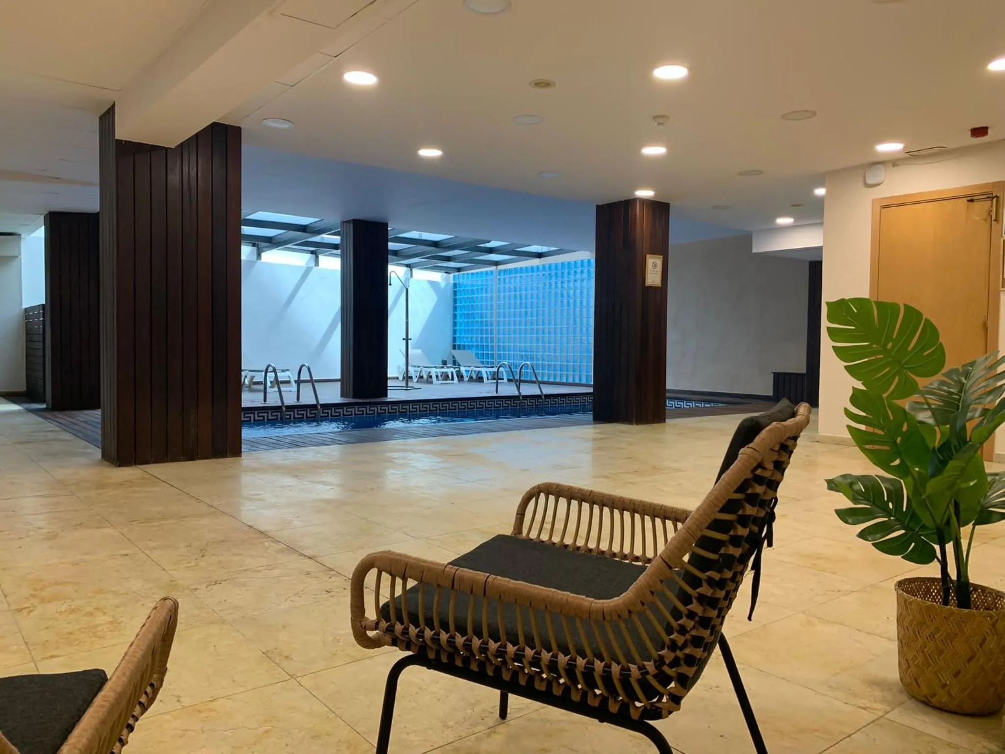 Swimming pool in Hotel Flamingo