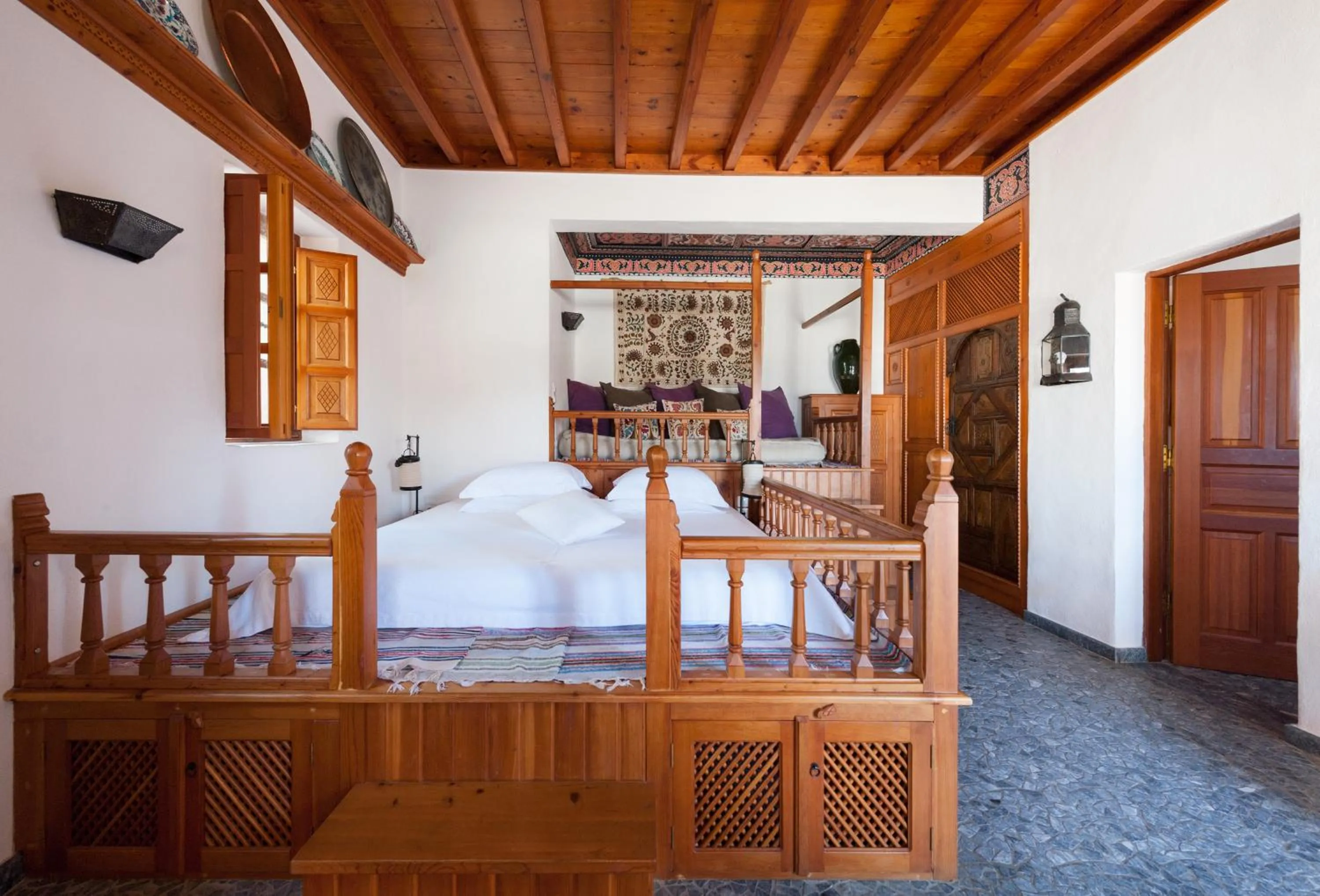 Bedroom in Melenos Art Boutique Hotel