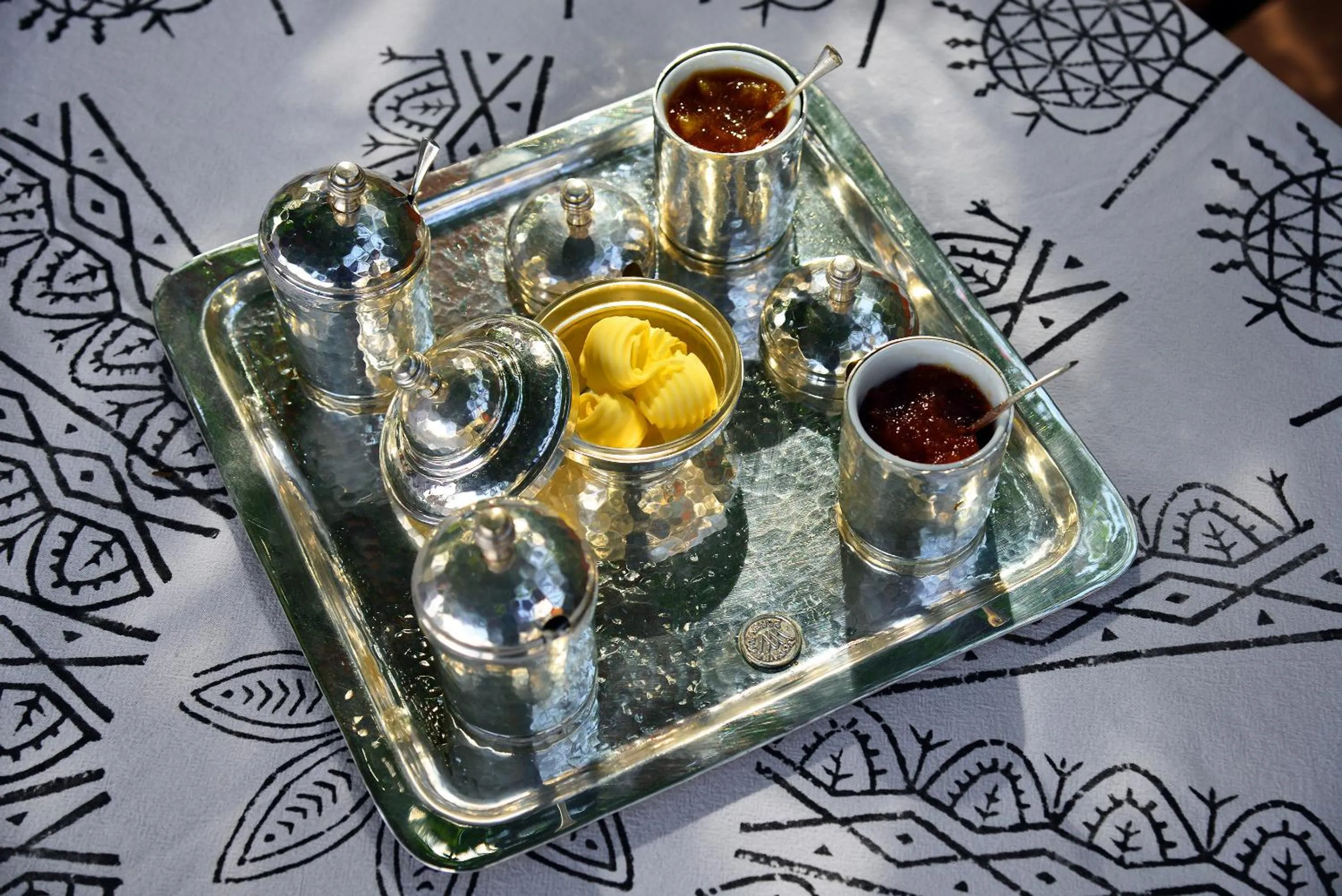 Continental breakfast in Melenos Art Boutique Hotel