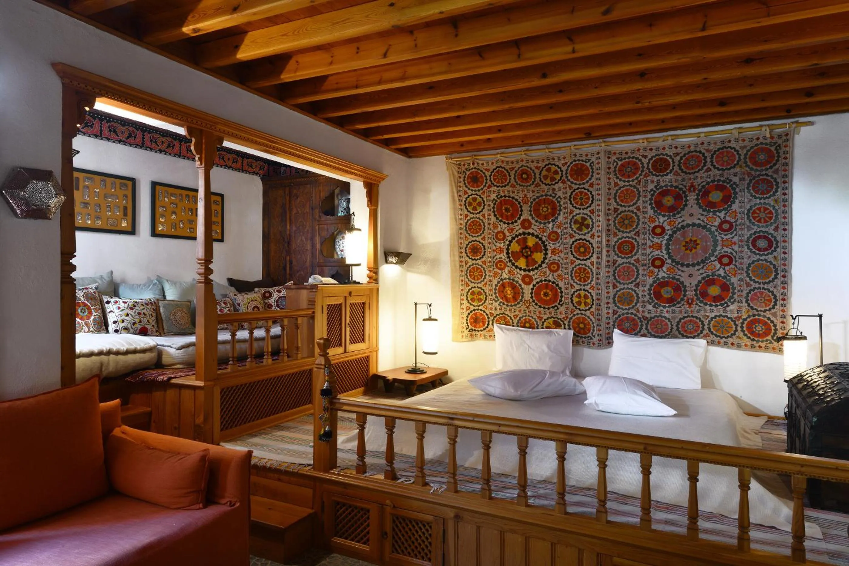 Bedroom in Melenos Art Boutique Hotel