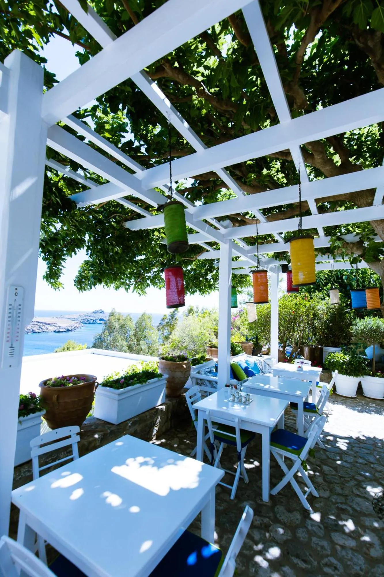 Garden in Melenos Art Boutique Hotel