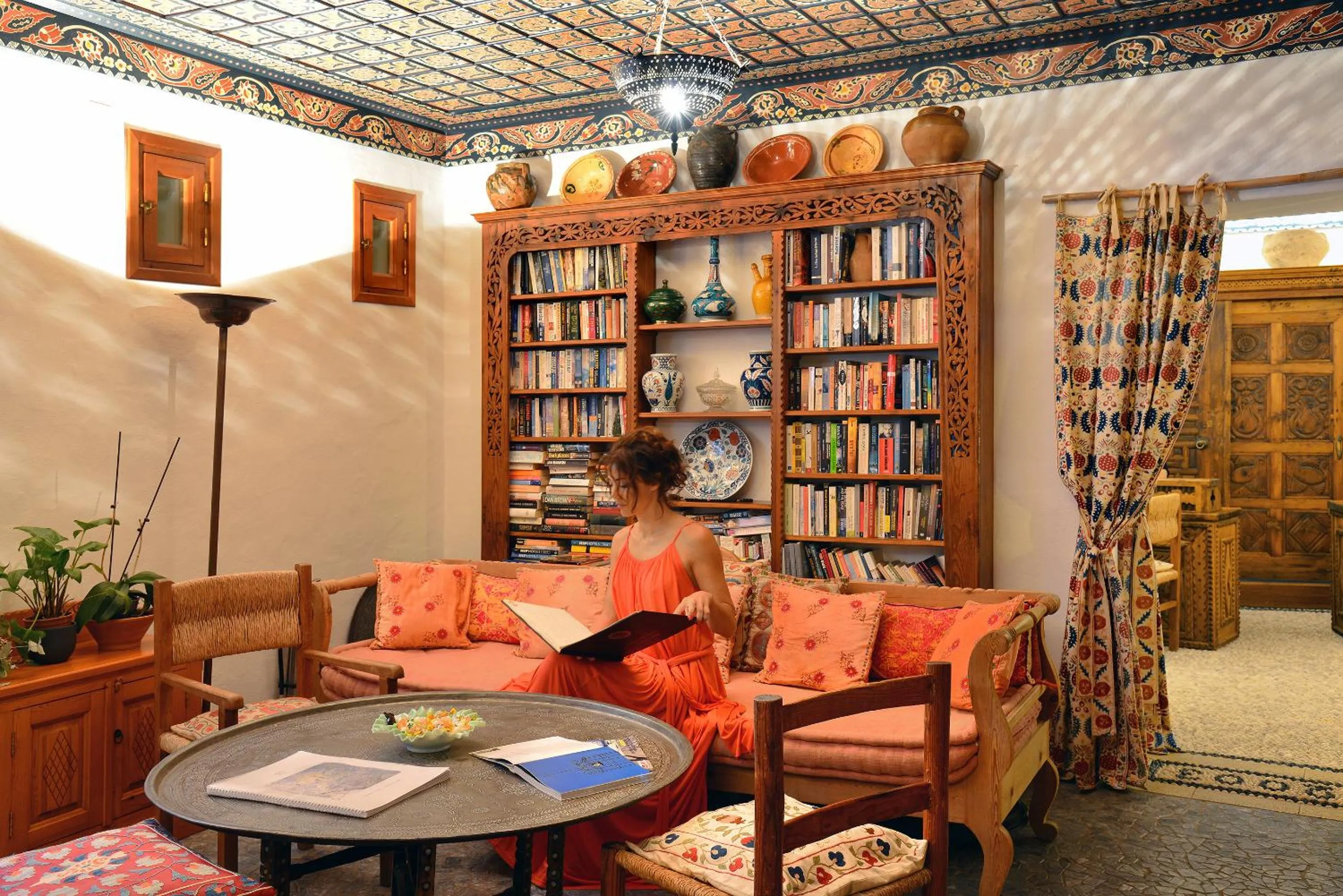 Lobby or reception in Melenos Art Boutique Hotel