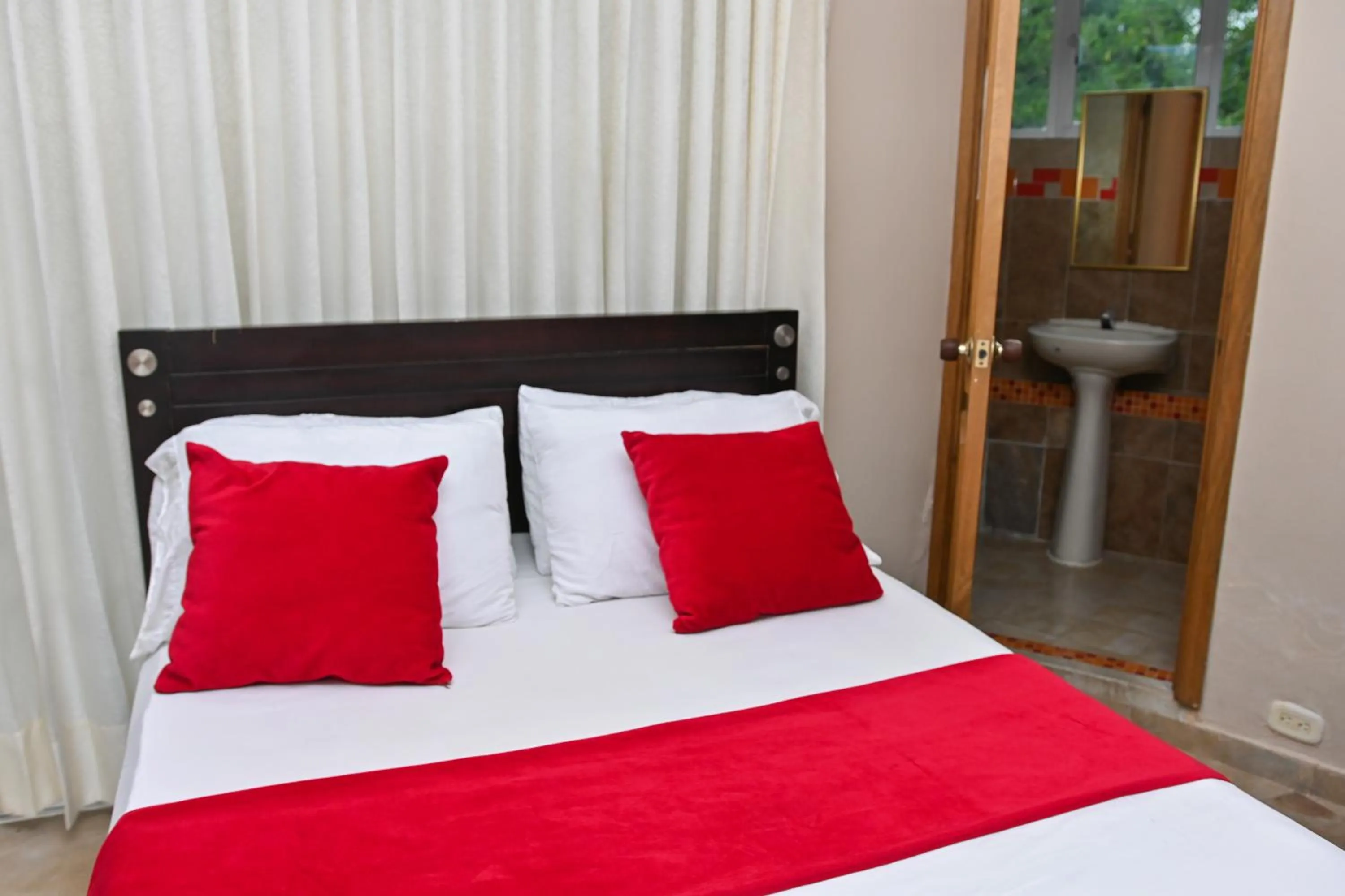Bed in Hotel Campestre Villa Ocha
