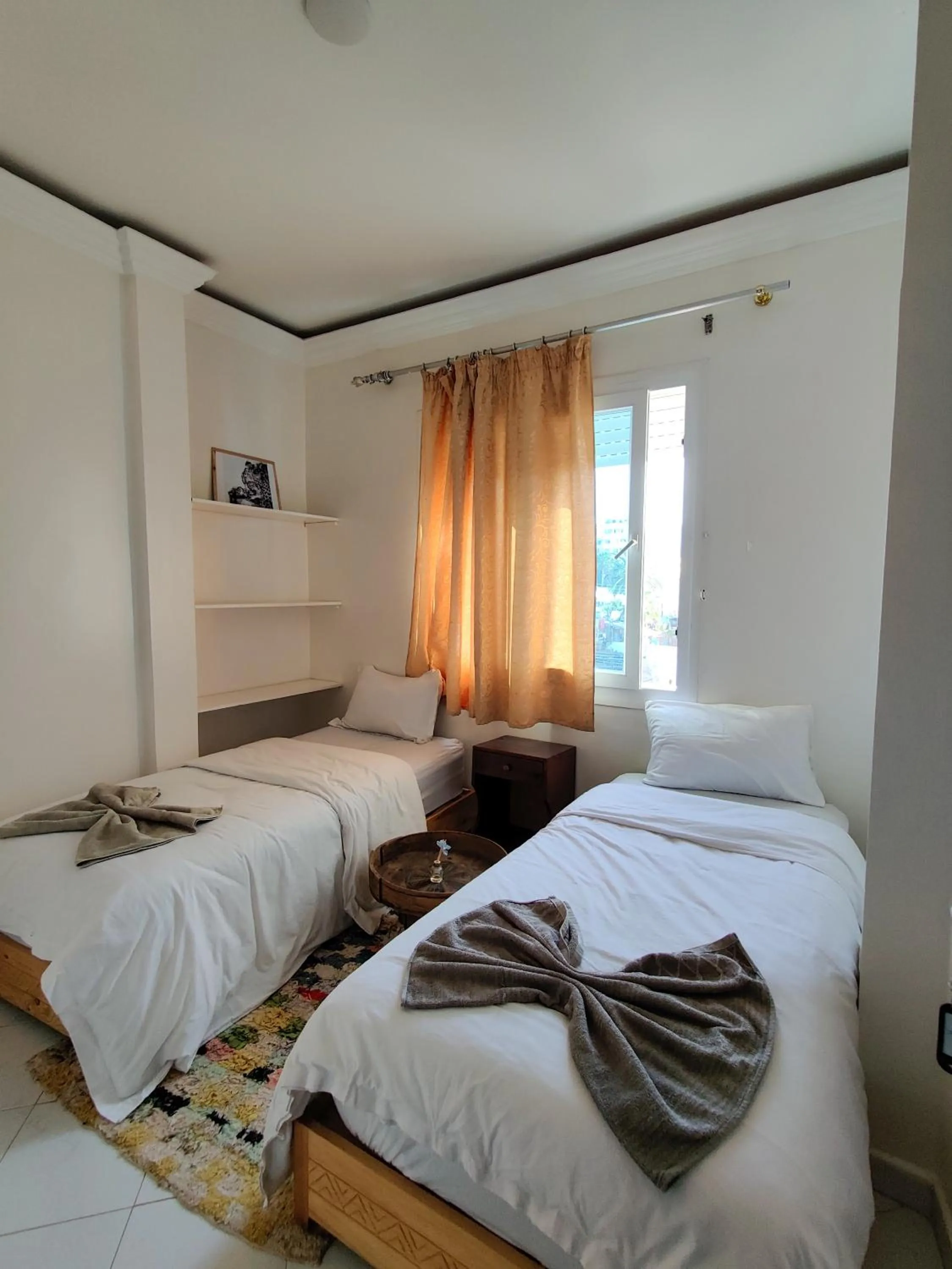 Bed in Locals Taghazout surfcamp