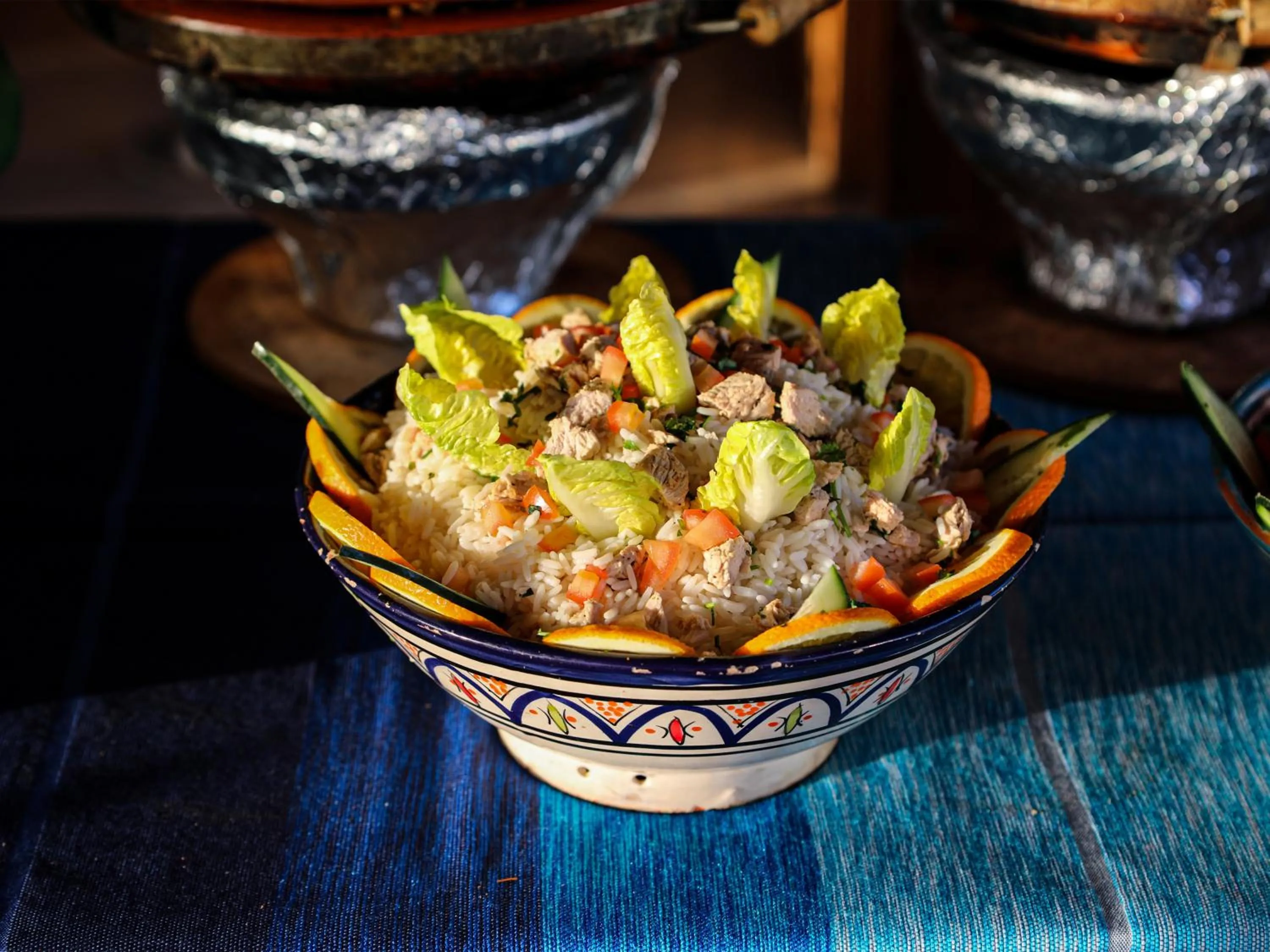 Food in Locals Taghazout surfcamp