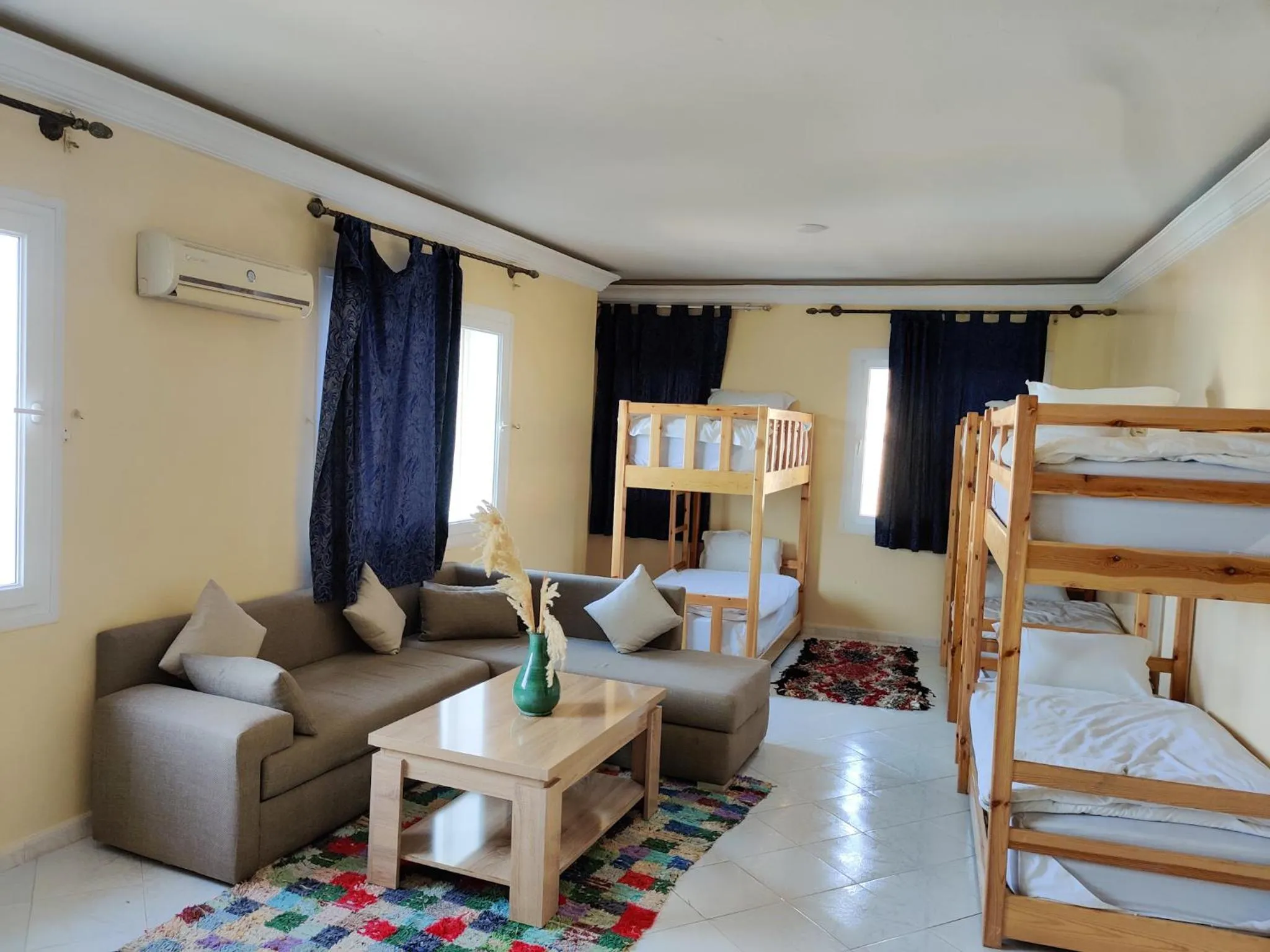 Bed in Locals Taghazout surfcamp