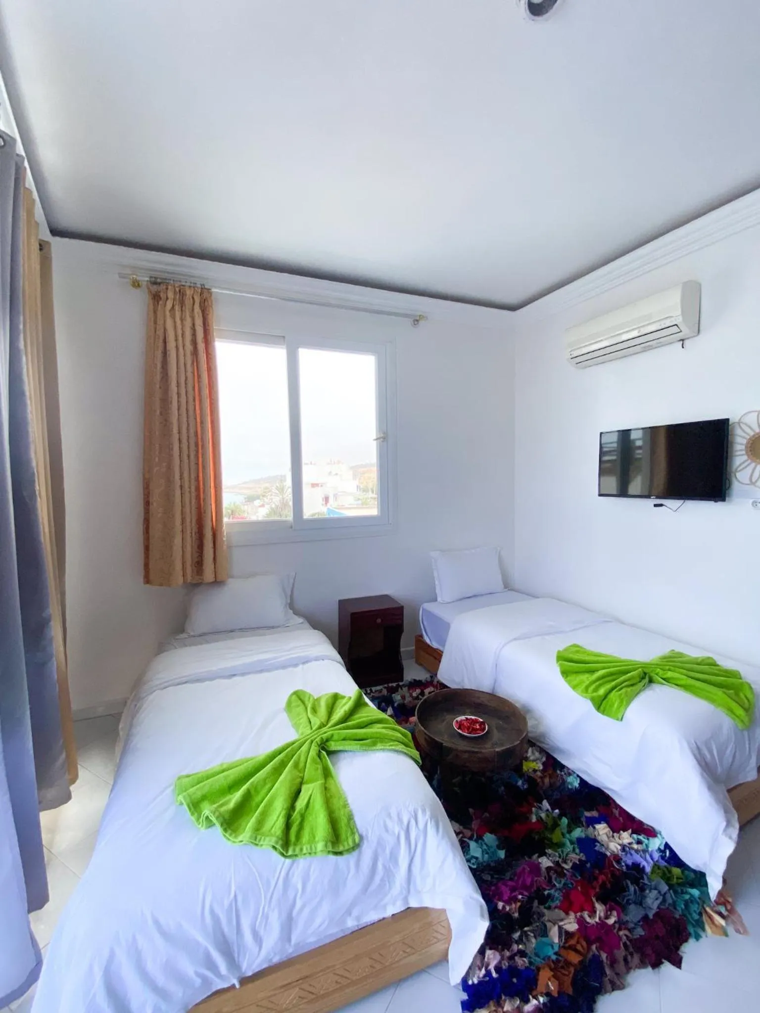 Bed in Locals Taghazout surfcamp