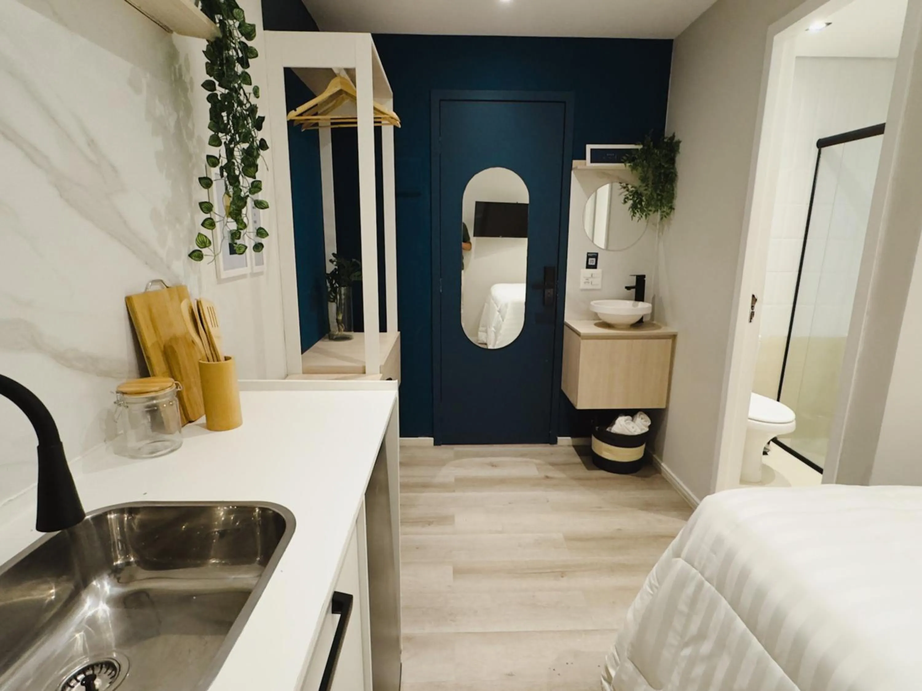 Photo of the whole room in Apê Metrô Paulista