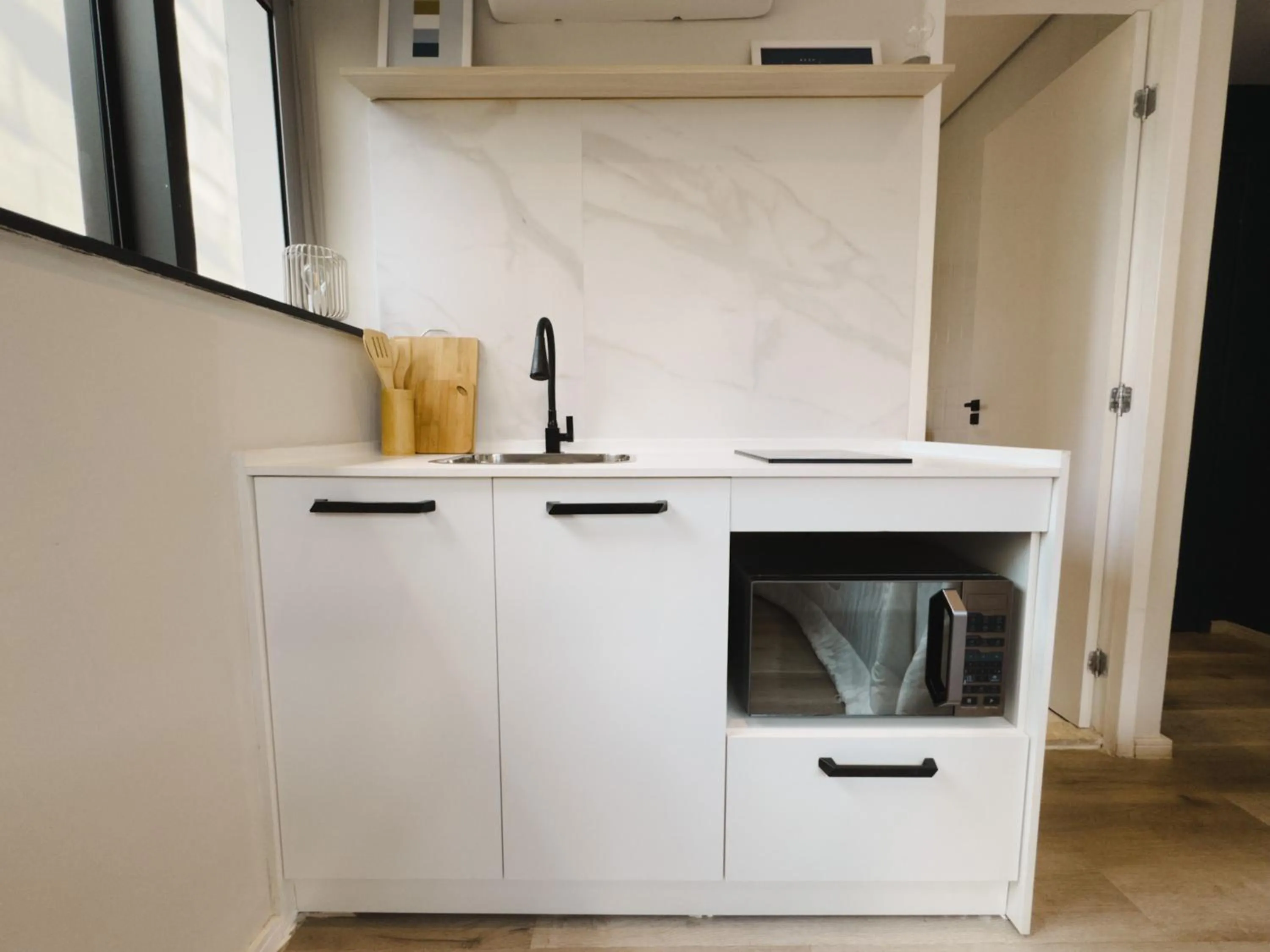 Kitchen or kitchenette in Apê Metrô Paulista