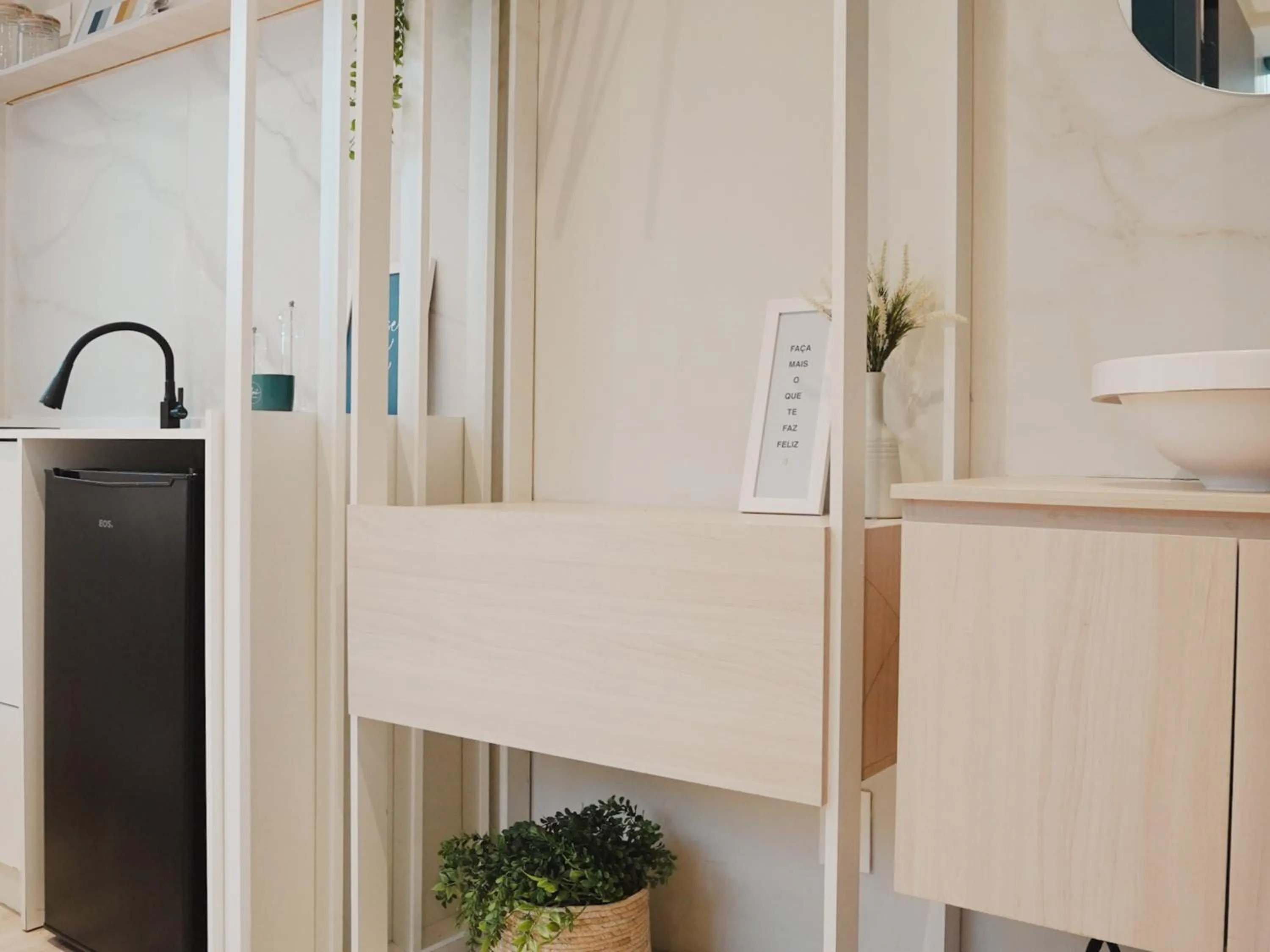 Kitchen or kitchenette in Apê Metrô Paulista