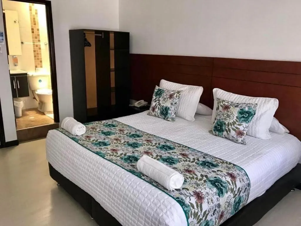 Bed in Hotel Casa Lamay