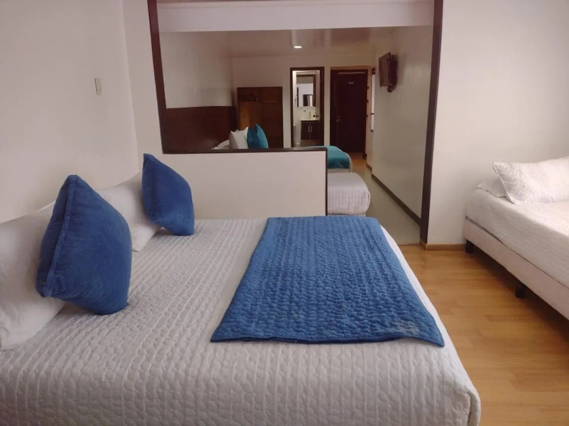 Bed in Hotel Casa Lamay