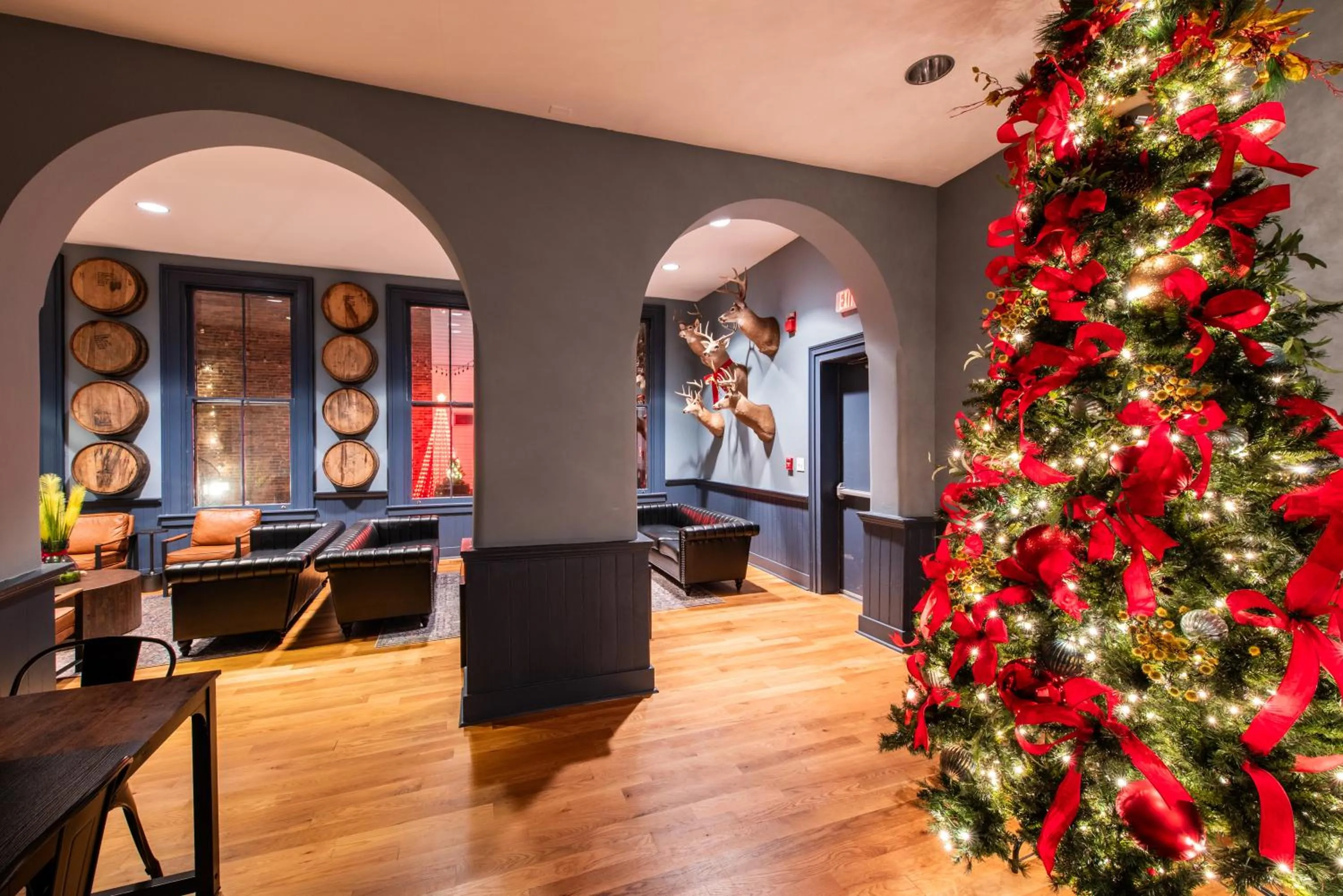 Winter in The Woodford Hotel