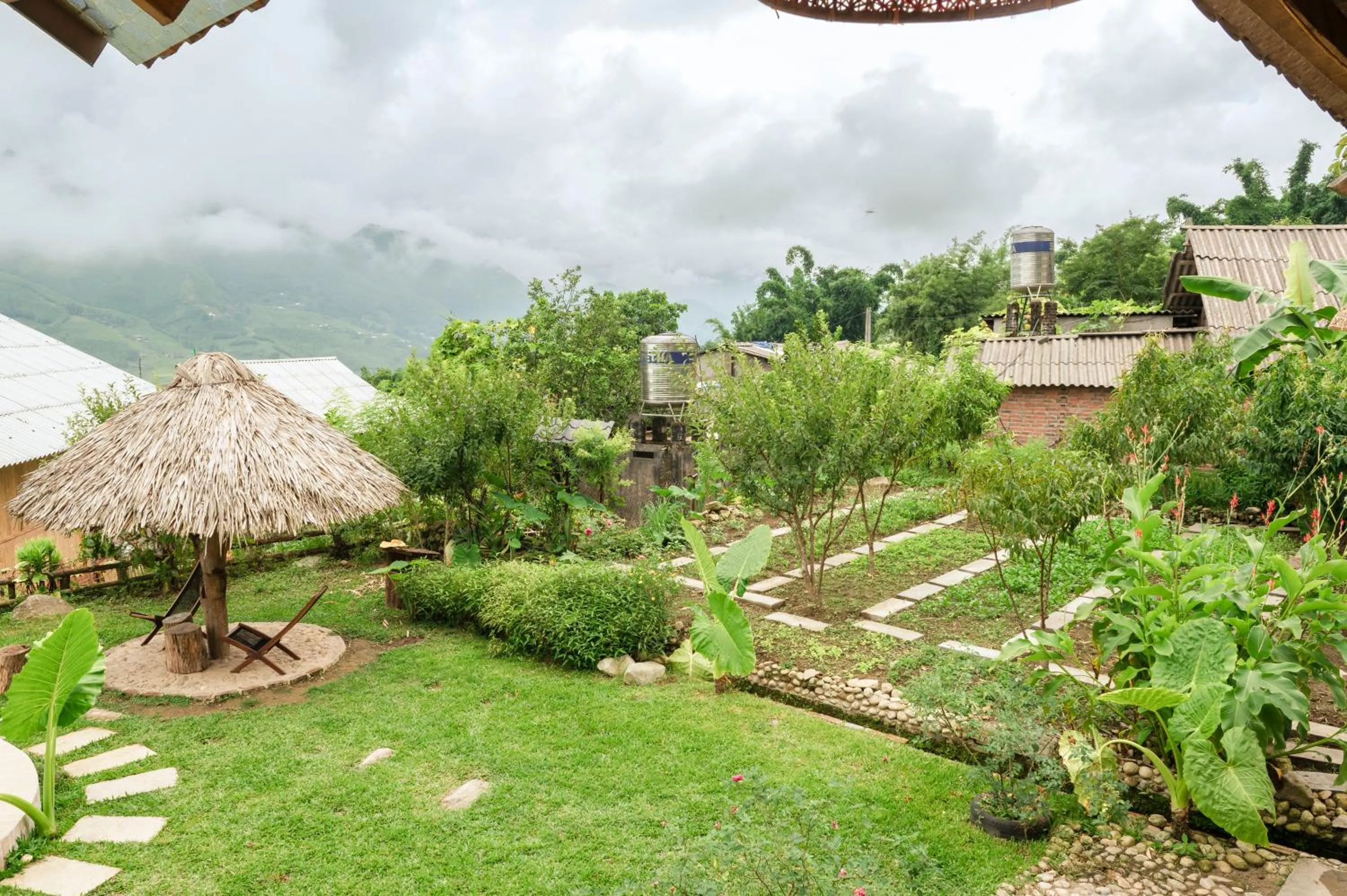 Garden in Moc Home Sapa