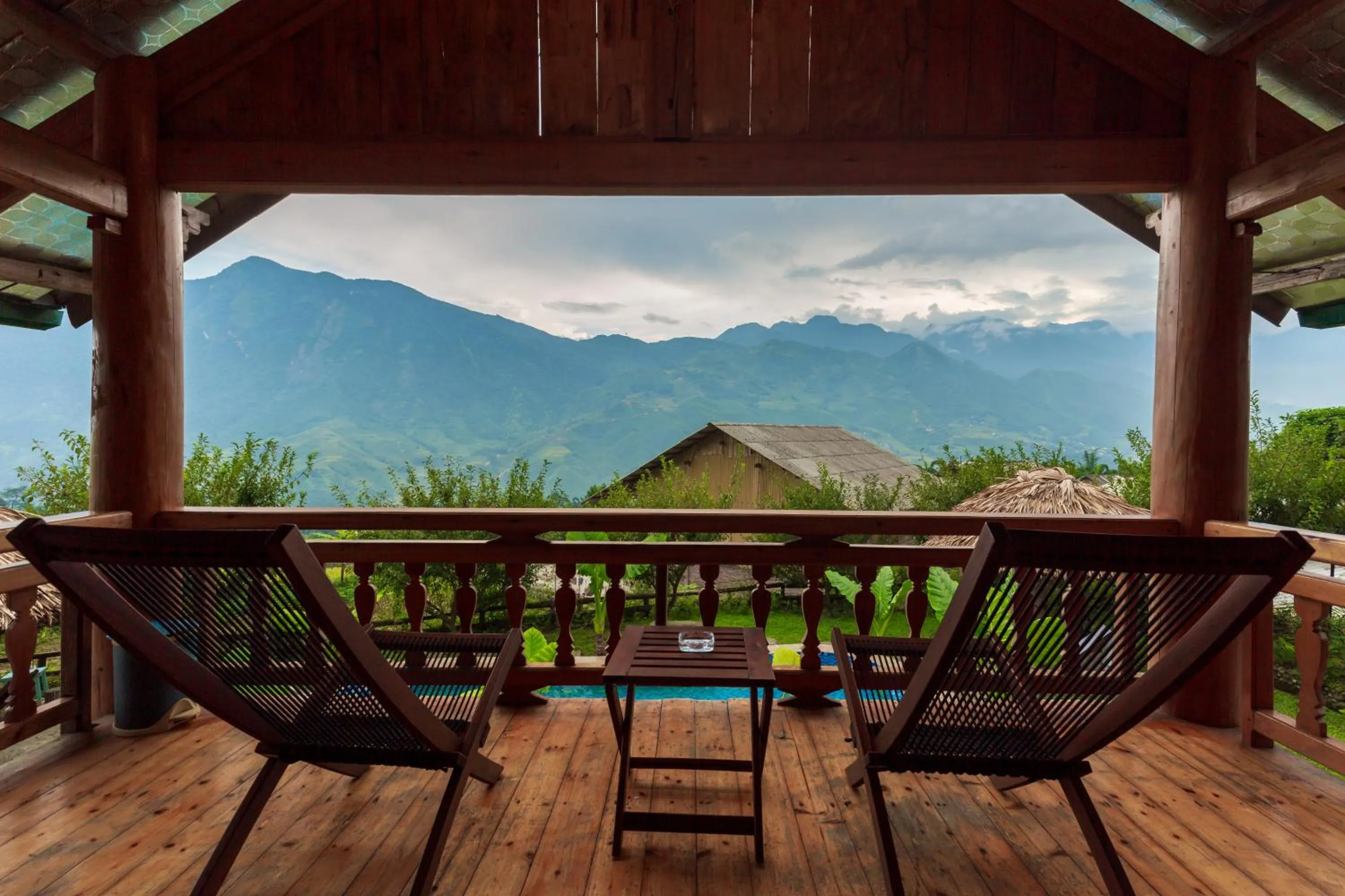 Patio in Moc Home Sapa