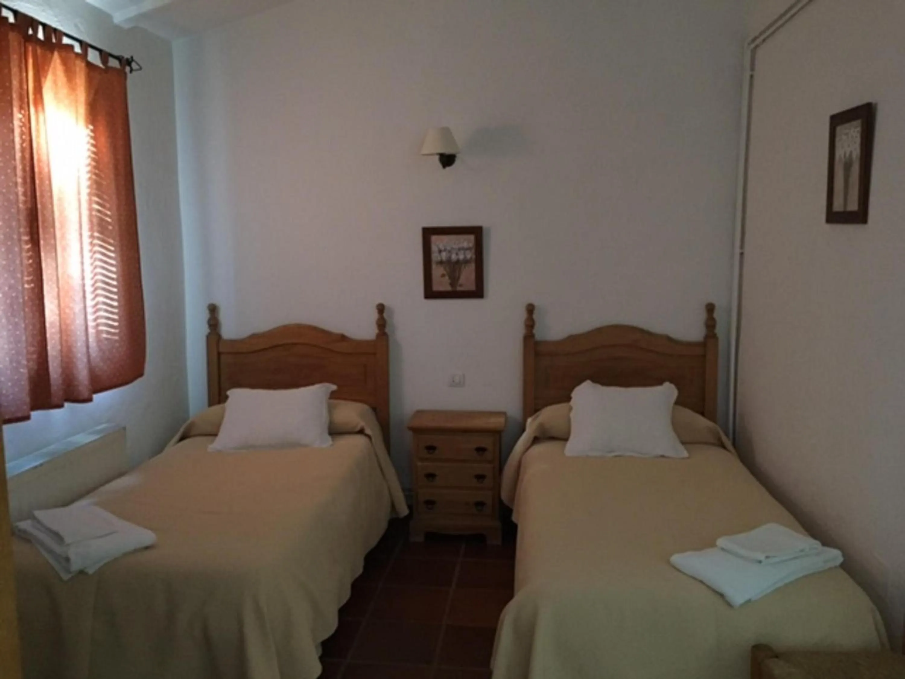 Bed in Finca Valbono Apartamentos Rurales y Hotel