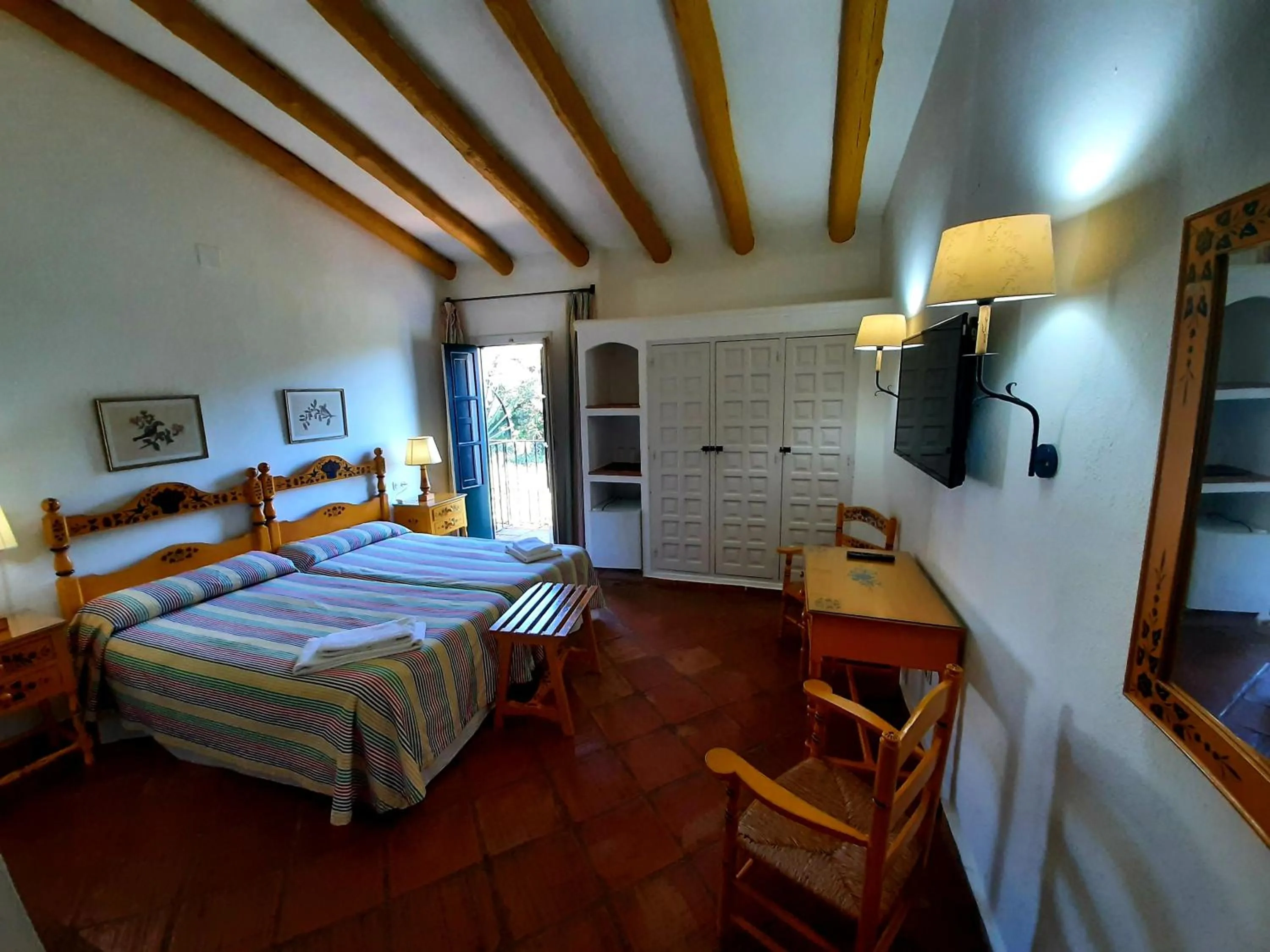 Bedroom in Finca Valbono Apartamentos Rurales y Hotel