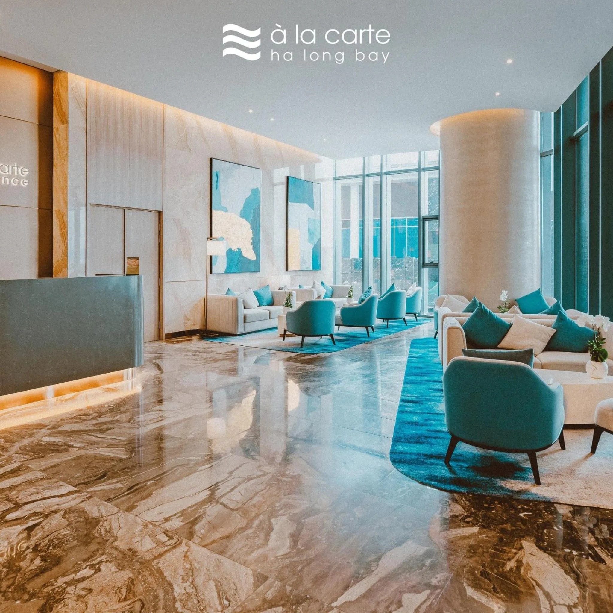 Living room in A La Carte Ha Long Bay Residence