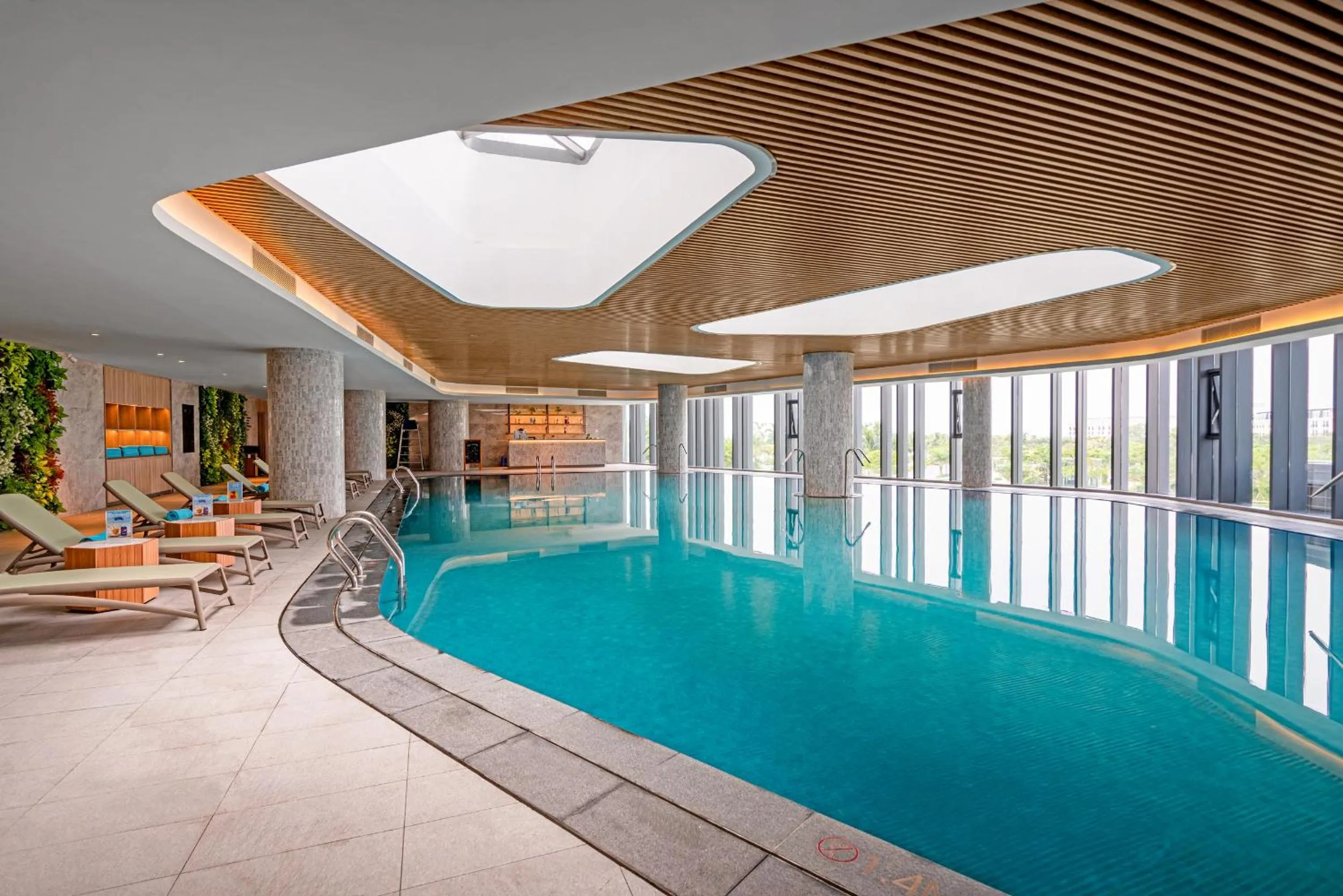 Pool view in A La Carte Ha Long Bay Residence