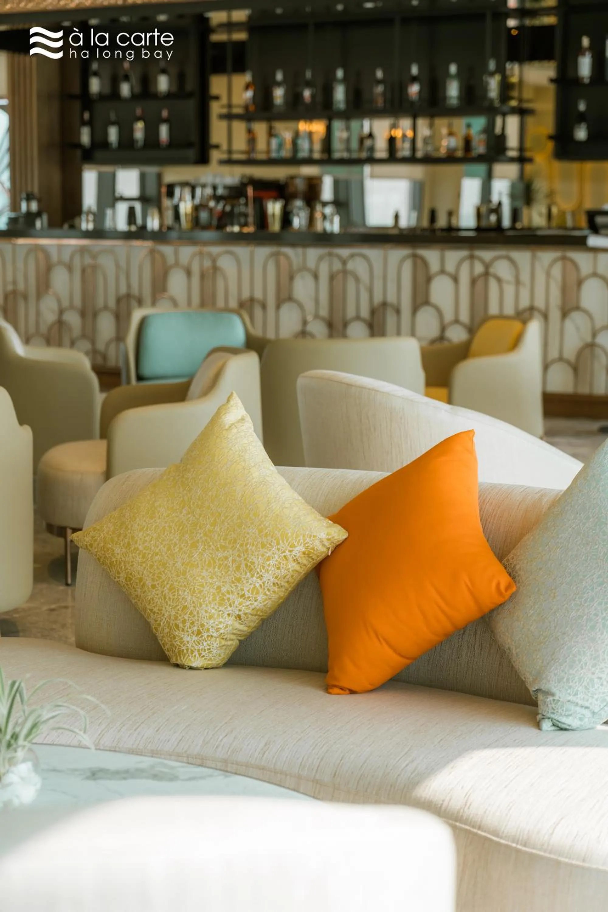 Living room in A La Carte Ha Long Bay Residence