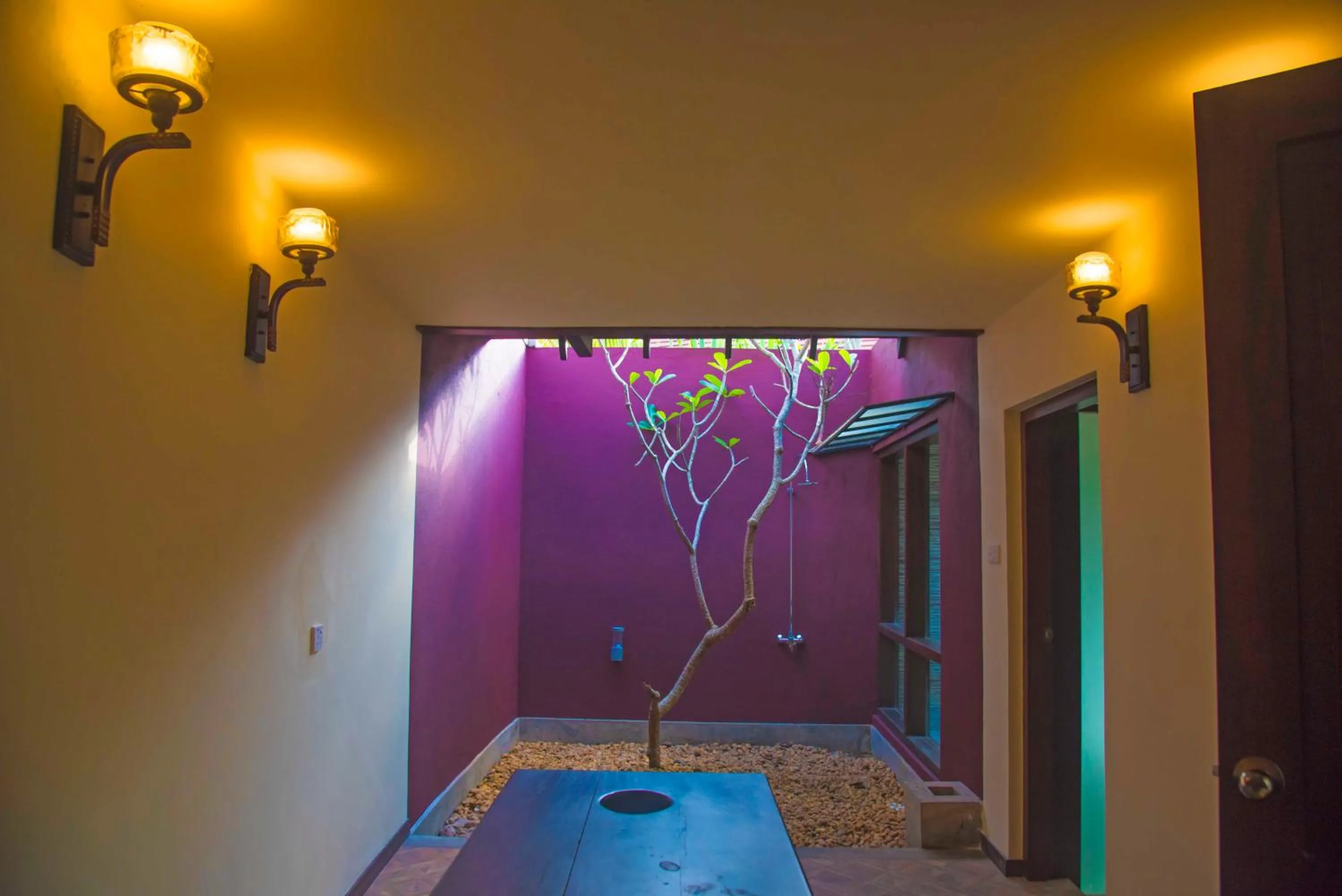 Shower in Celestia Ayurveda Resort